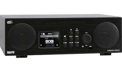 Digitalradio (DAB+) »DABMAN i450 CD«, (Bluetooth-LAN (Ethernet)-WLAN UKW mit...