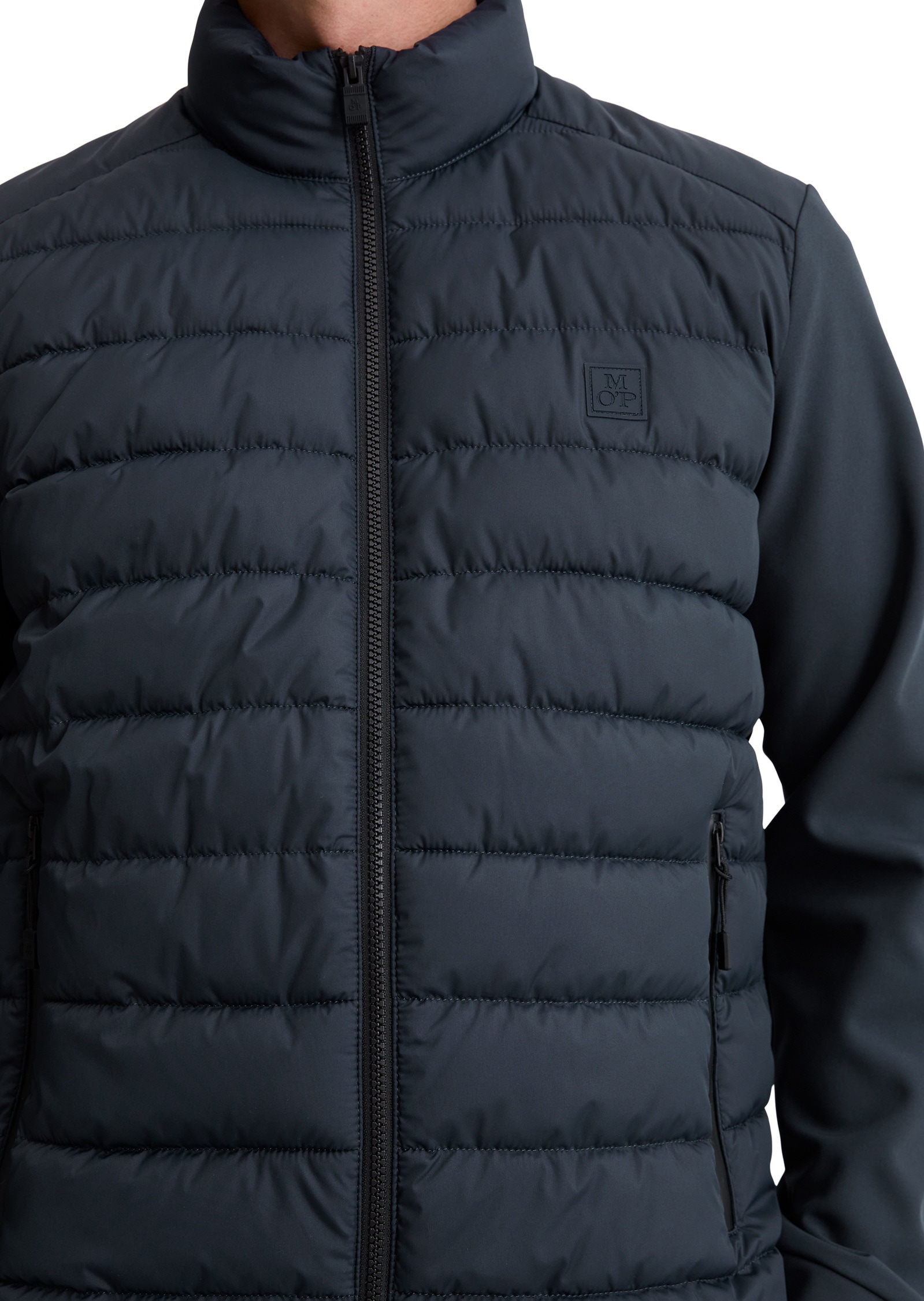 Marc O'Polo Outdoorjacke »mit weichen Scuba-Ärmeln«