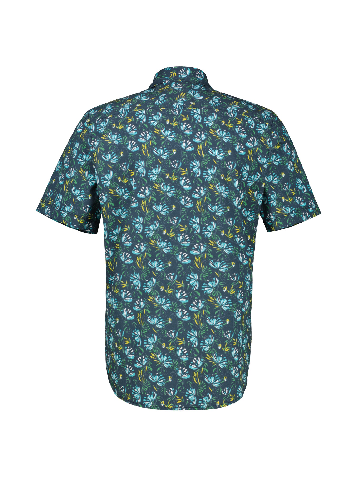 LERROS Kurzarmhemd "Floral gemustertes Halbarmhemd in Übergrößen" günstig online kaufen