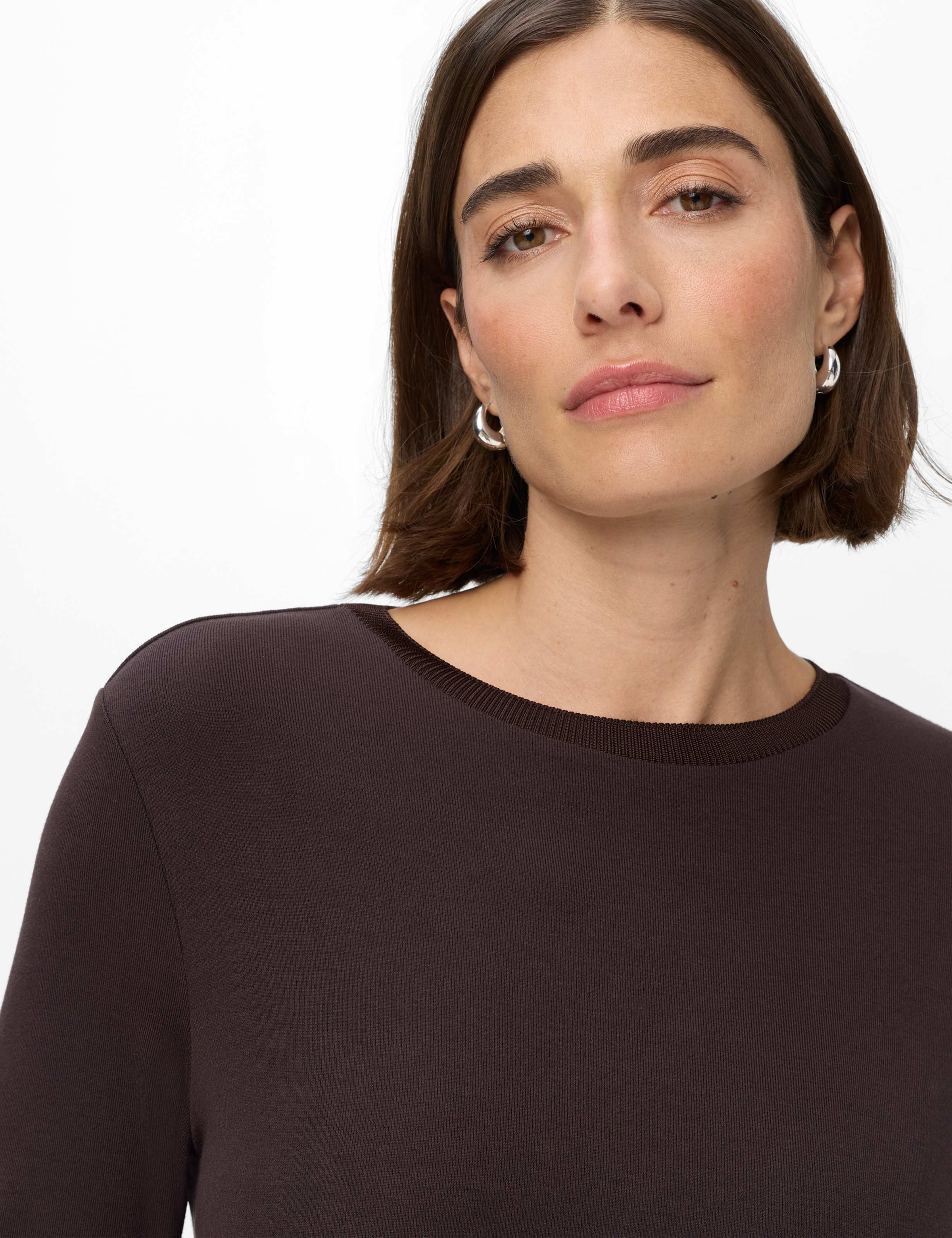 Brax Kurzarmshirt »Style CARINA L« Jersey: Langarmshirt im Viskosemix