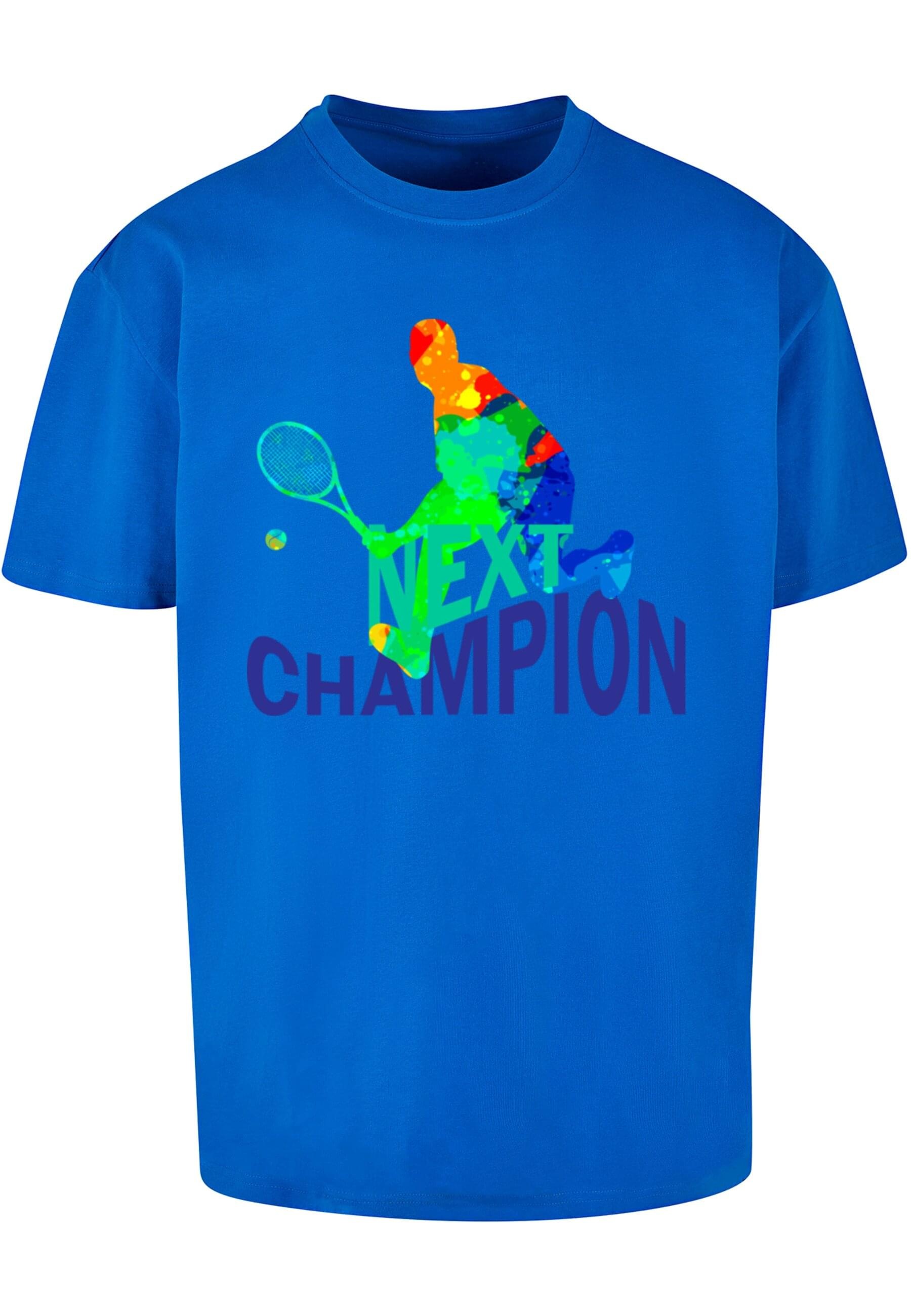 Merchcode T-Shirt »Merchcode Herren Next Champion Oversized Tee«, (1 tlg.)