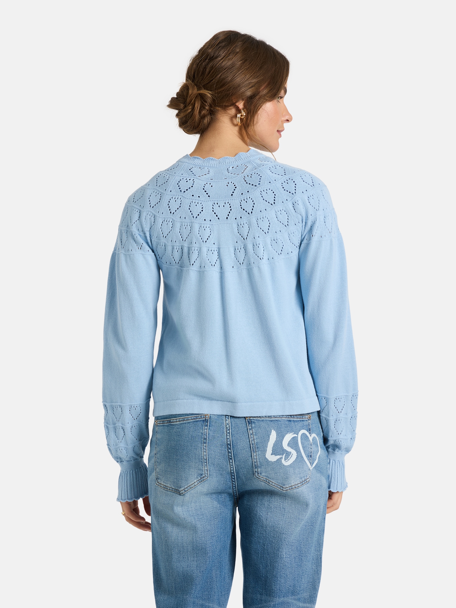 Lieblingsstück Strickjacke »ZazaL« aus 100% Baumwolle