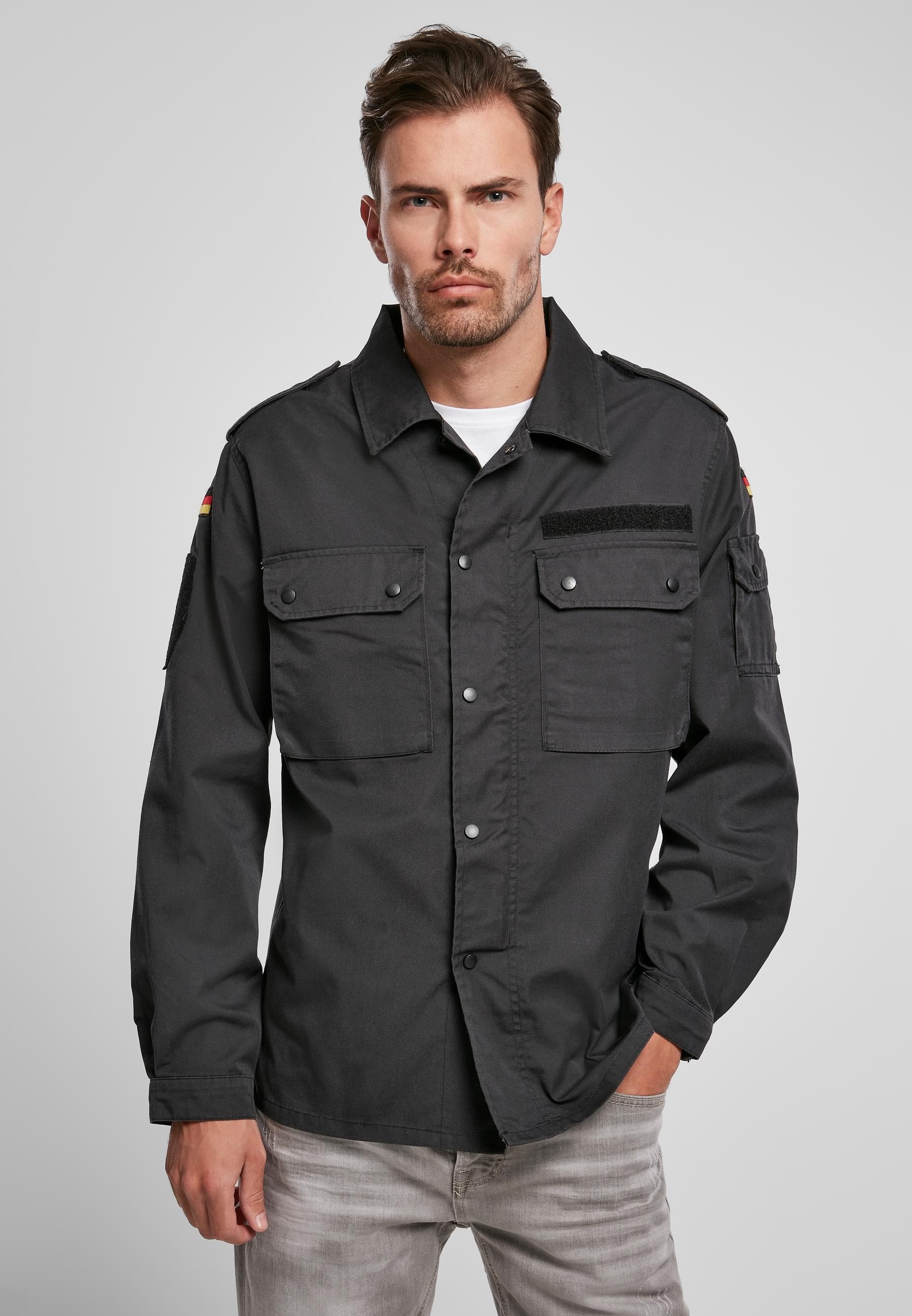 Brandit Kurzarmhemd »Brandit Herren BW Feldbluse«, (1 tlg.)