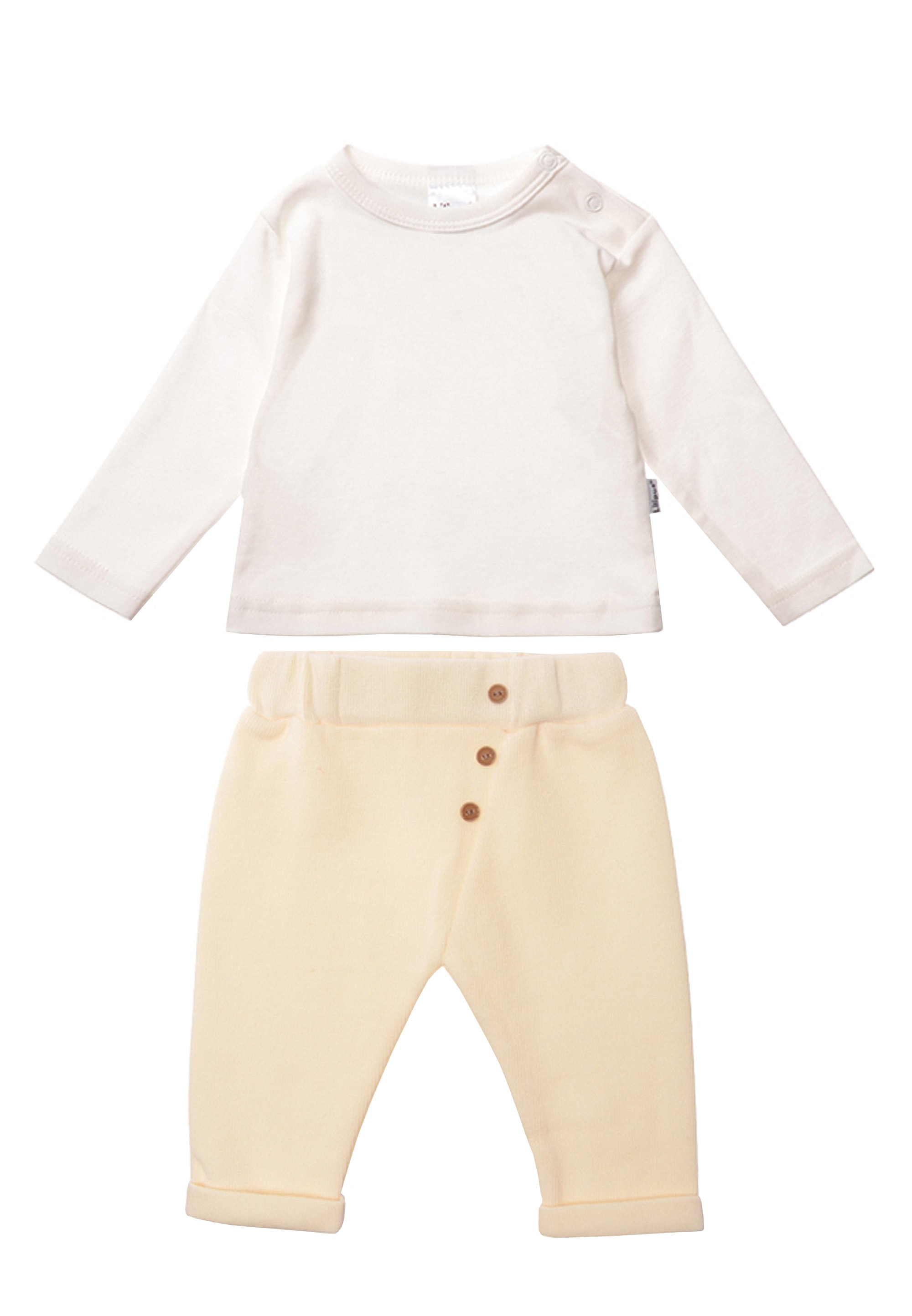 Liliput Erstausstattungspaket "Set aus Langarmshirt und Hose" 2 Stk. aus weichem Material