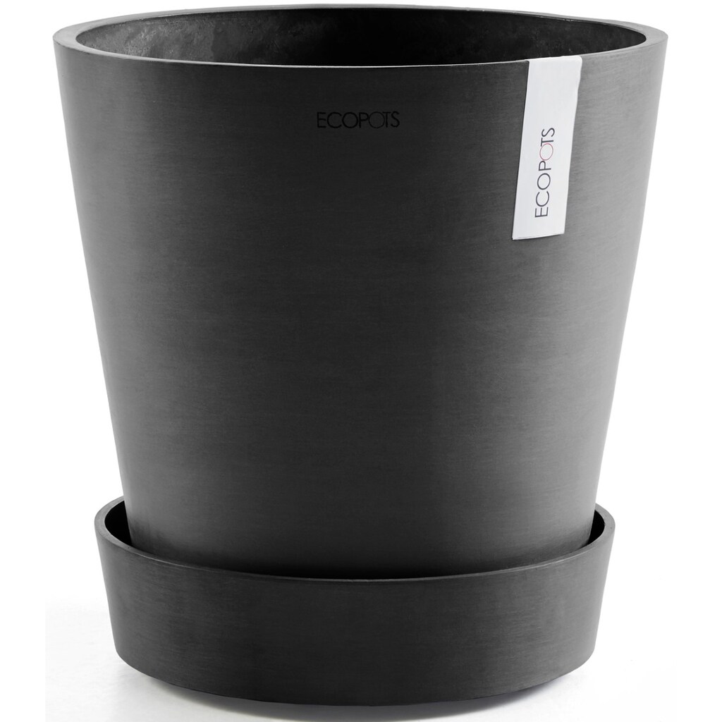 ECOPOTS Topfuntersetzer »mit Rollen 60 Dunkelgrau«