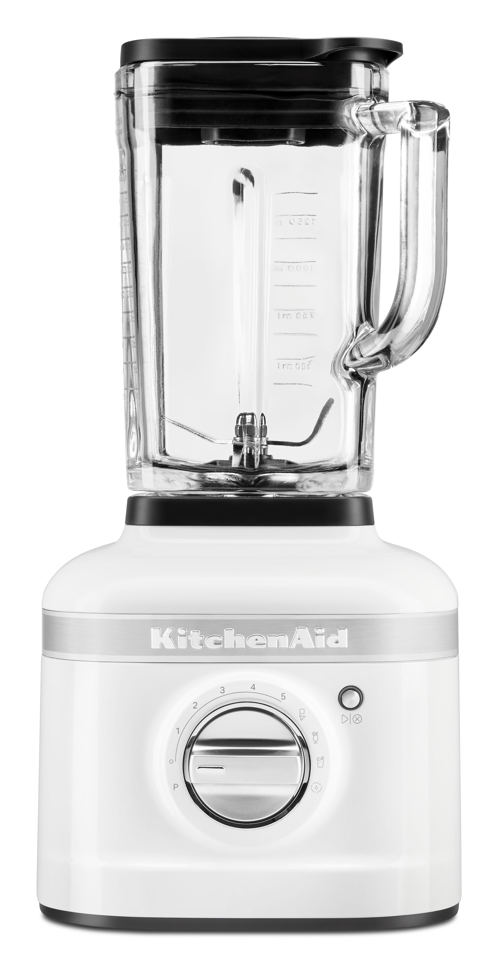 KITCHENAID Standmixer "5KSB4026EWH Weiß", B:19,28cm H:40,1cm T:22,91cm, weiß, Zerkleinerer