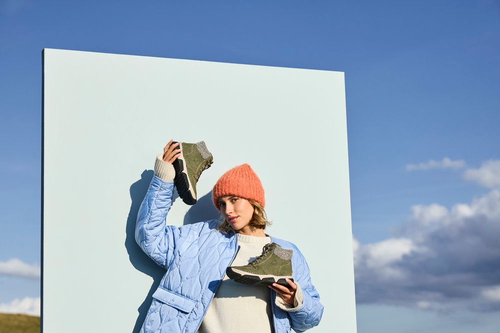 Rieker Winterboots, Schnürboots, Stiefelette mit praktischem Innenreißverschluss