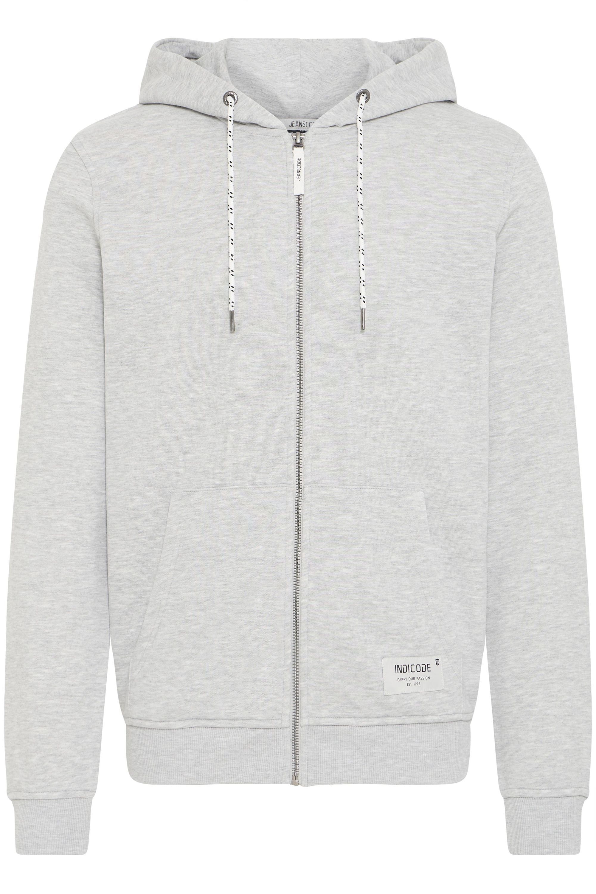 Indicode Kapuzensweatjacke "Kapuzenfleecejacke IDPlayno" günstig online kaufen