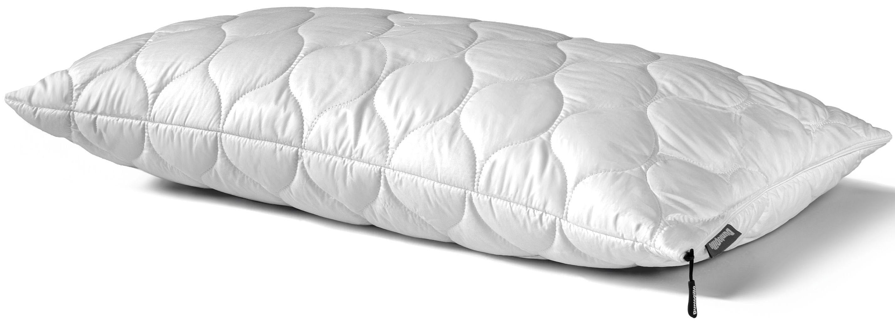 Dunlopillo "Fusion 40x80 oder 80x80 cm, luftdurchlässig, Climate-Control-Bezug" Füllung: Polyester 1 Stk. tlg. Dunlofill Helix-Micro-Faser, allergikerfreundlich, hohe Qualität