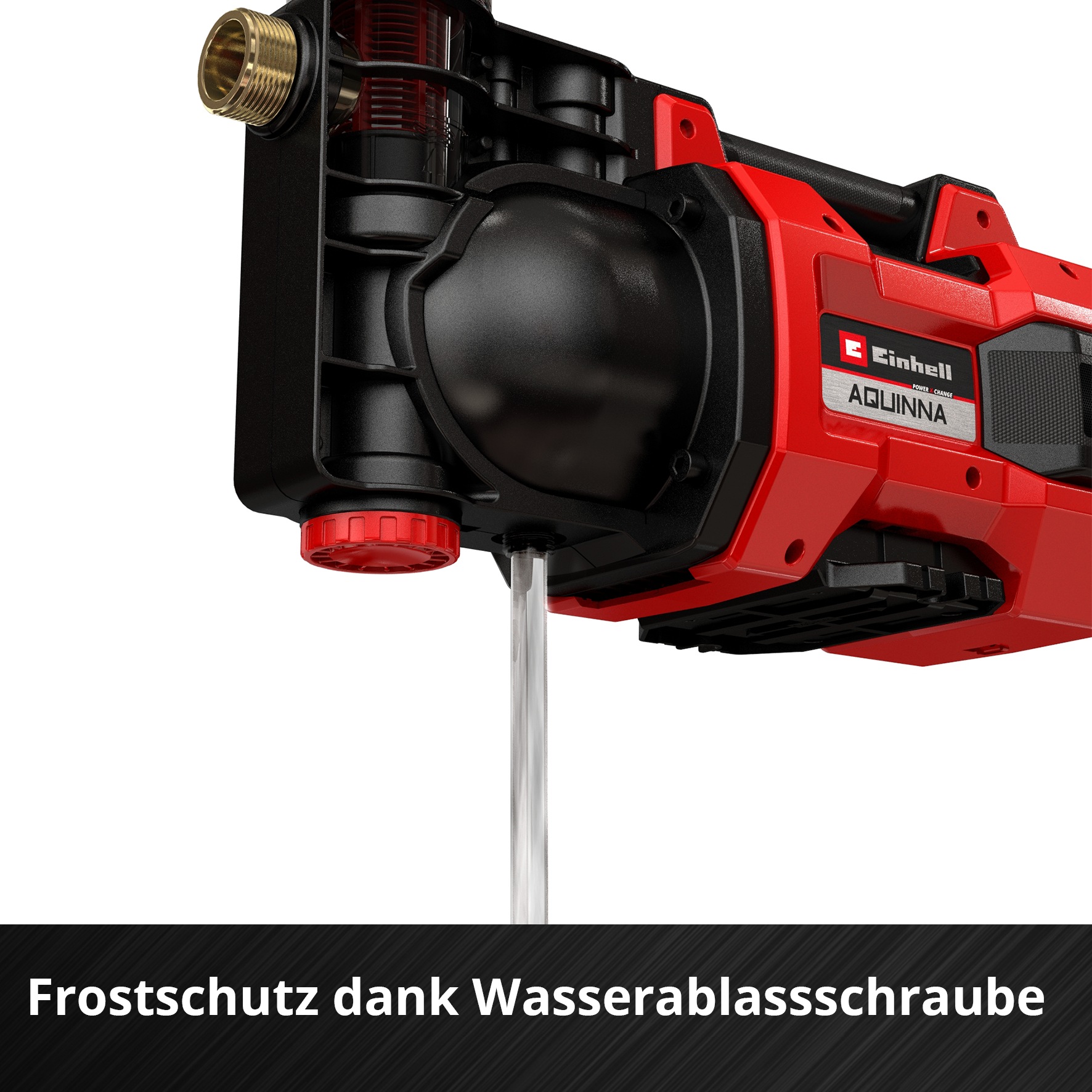 Einhell Akku-Gartenpumpe »AQUINNA 36/38 F LED« 3.800 l/h, Power X-Change, ohne Akku und Ladegerät