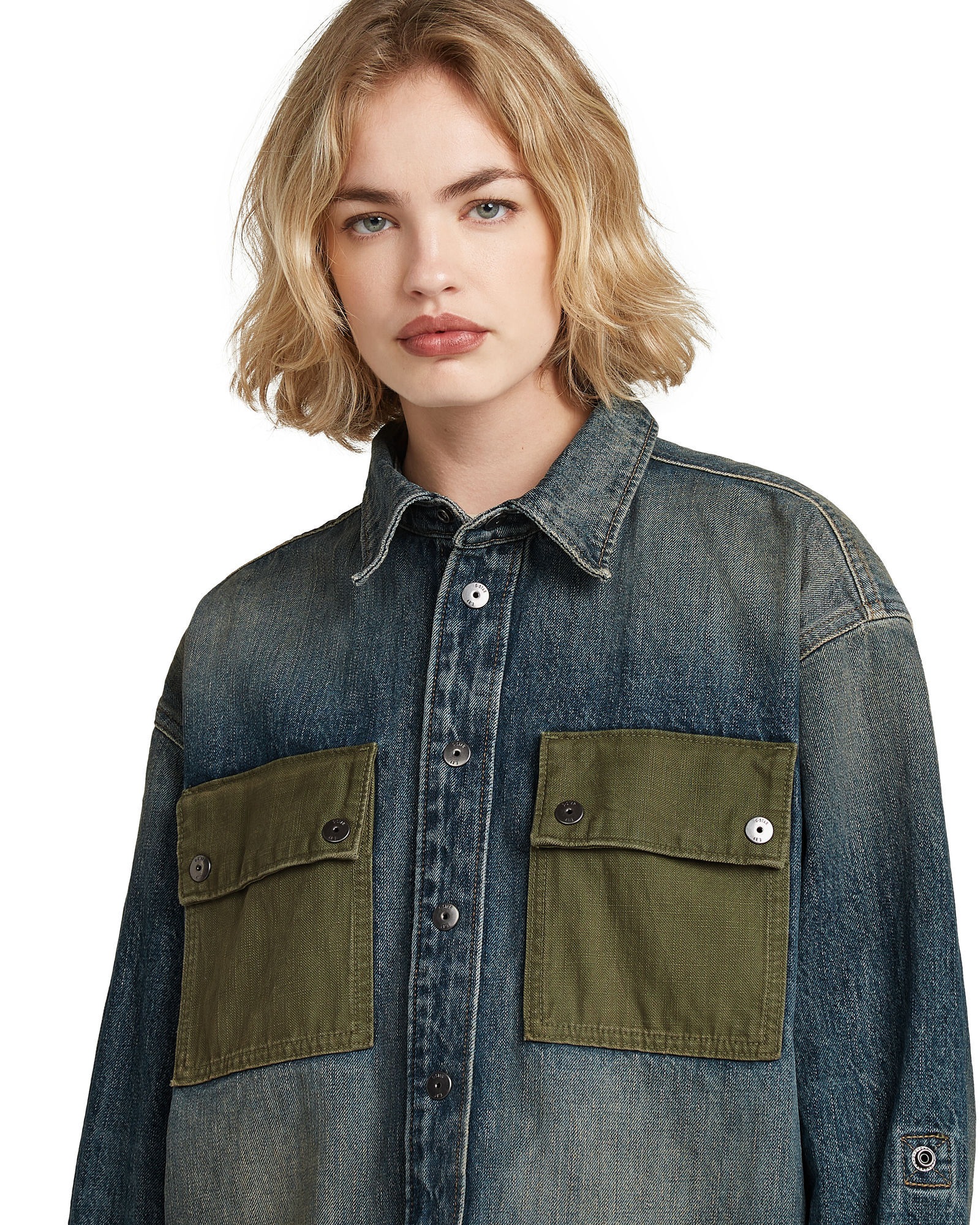 G-STAR Langarmshirt »Panel Hemd«