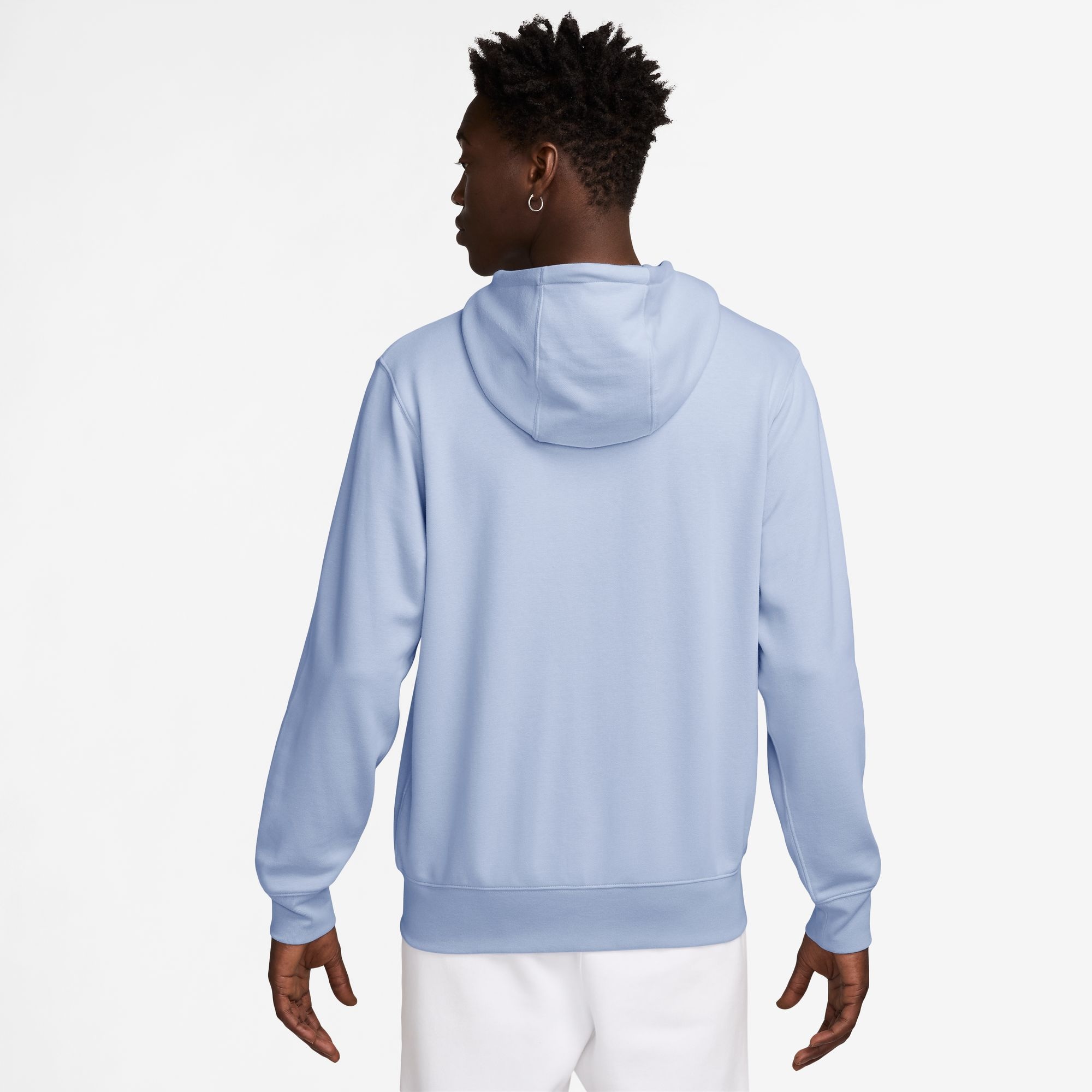 Nike Sportswear Kapuzensweatjacke »M NK CLUB FT FZ HOODIE« mit Kapuze, Kurzarm-Design, aus Baumwolle und Polyester, normale Länge