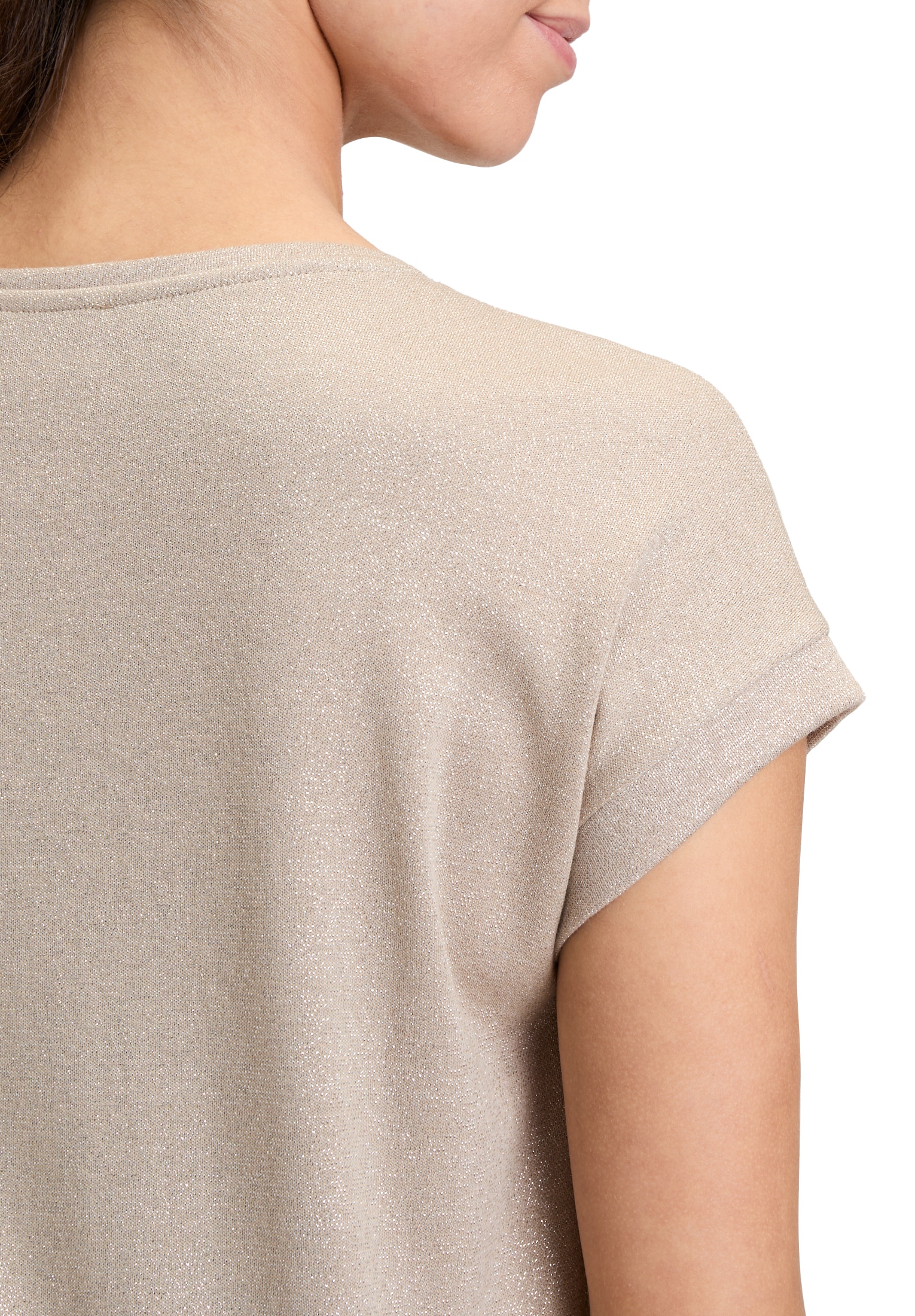 Cartoon Kurzarmshirt »Cartoon Casual-Shirt mit Rundhalsausschnitt«, (1 tlg.), Effektgarn