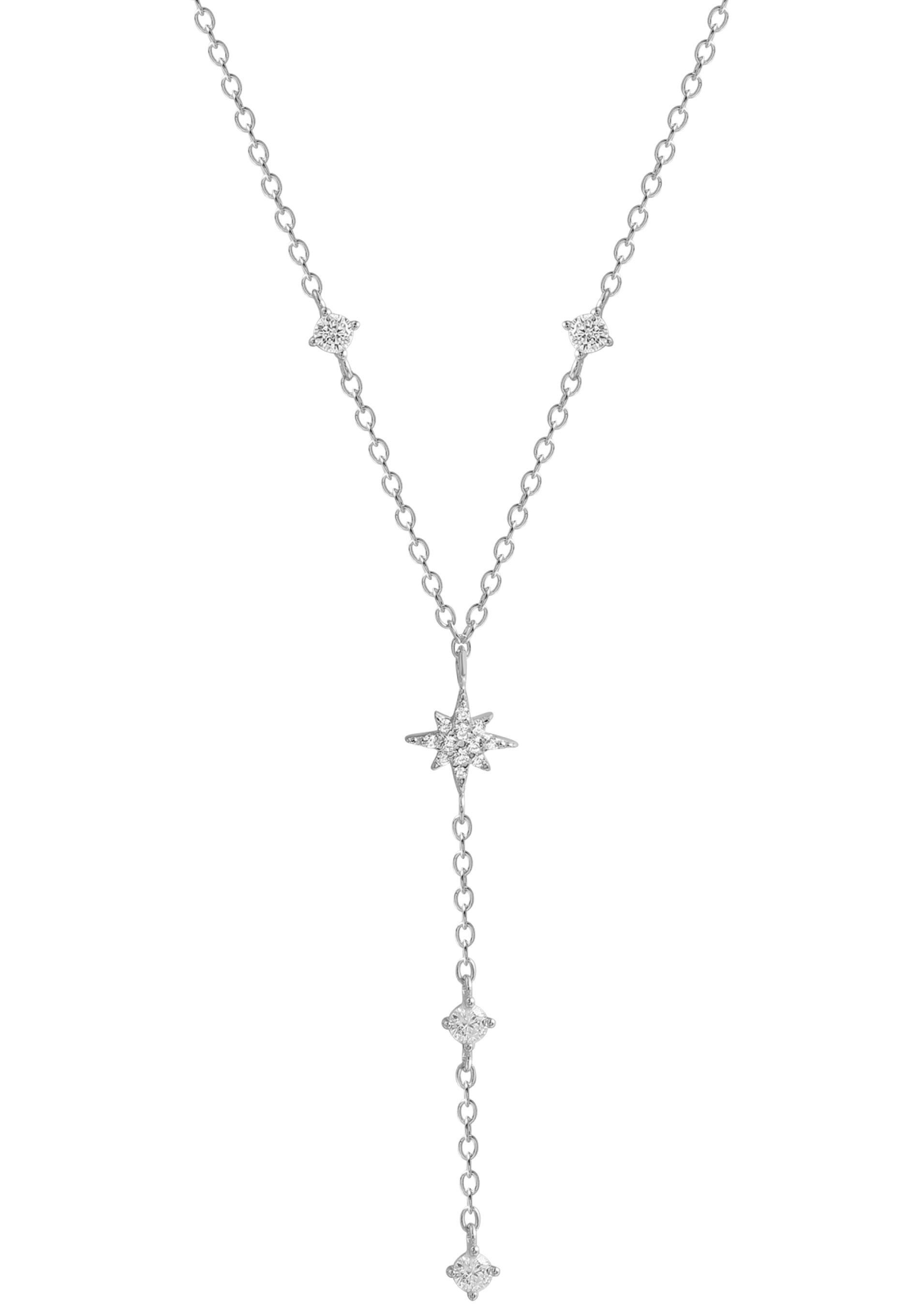XENOX Y-Kette »XS TWINKLE, Stern, XS91316, XS91316G«, mit Zirkonia (synth.) kaufen