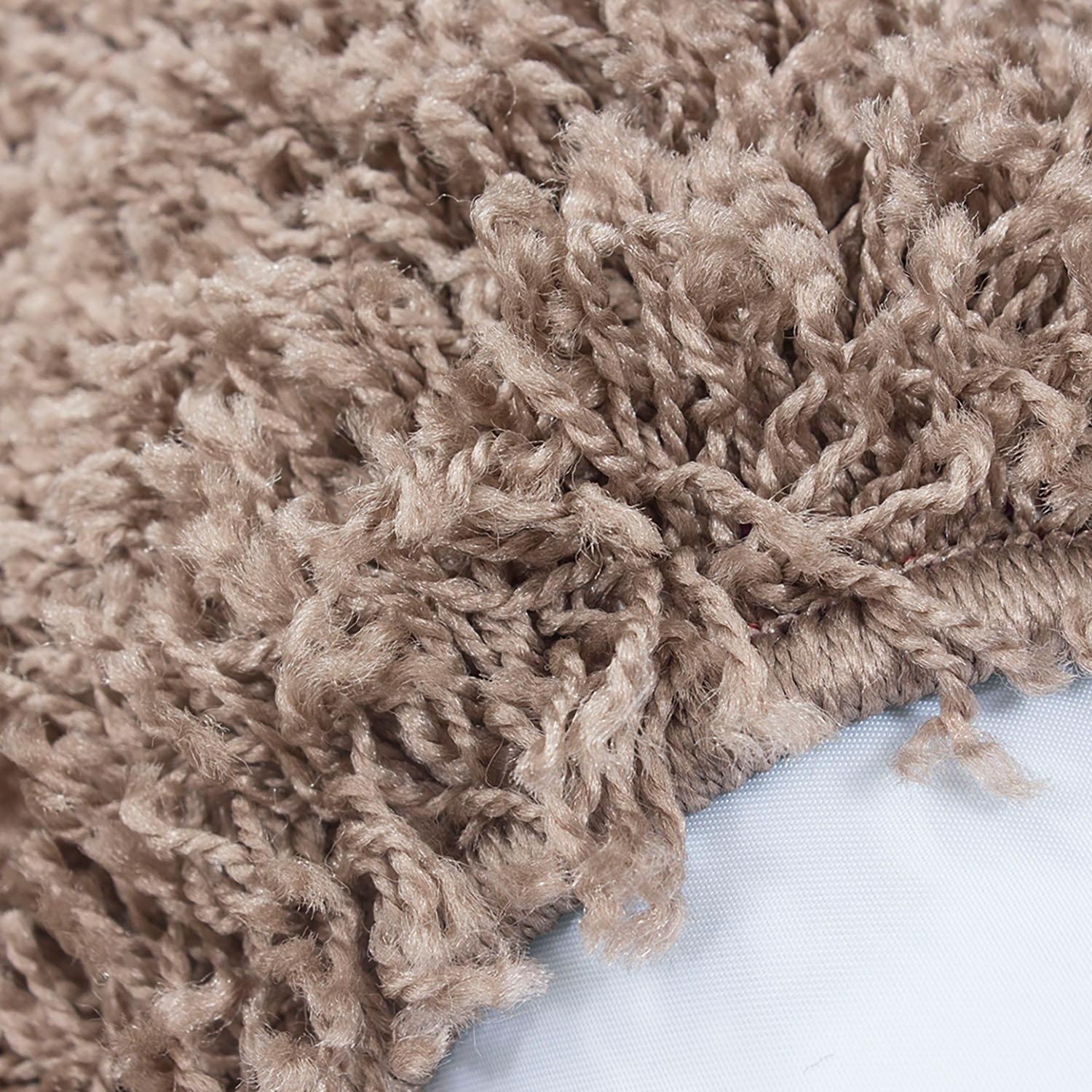 AYYILDIZ Life Shaggy 1500 Runner Brown 80x250cm 2
