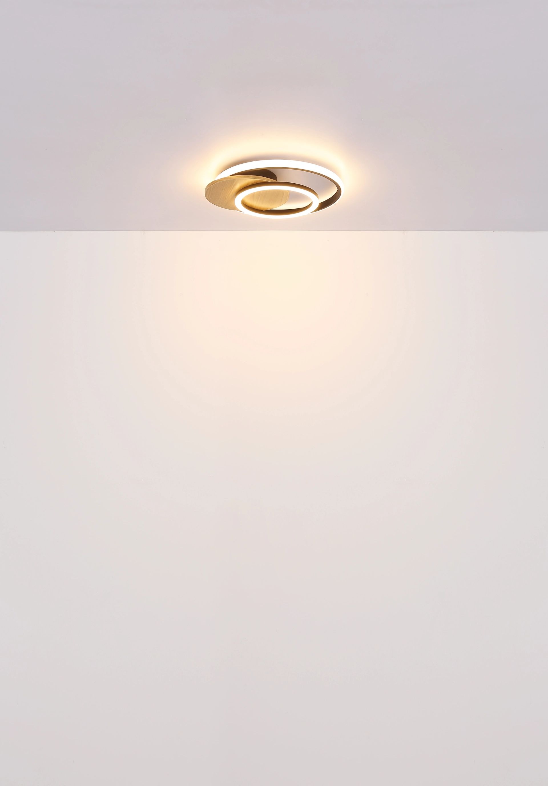 GLOBO LIGHTING LED Deckenleuchte »JULIO« LED-Modul 1 Stk. Warmweiß Deckenlampe, rund, Wohnzimmer, Schlafzimmer, 3000 Kelvin