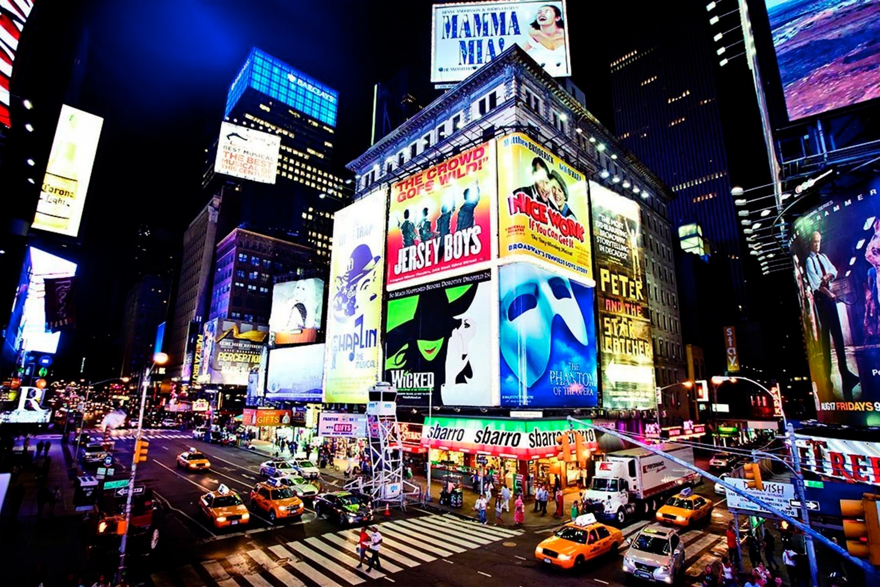 Papermoon Fototapete "New York Time Square" glatt