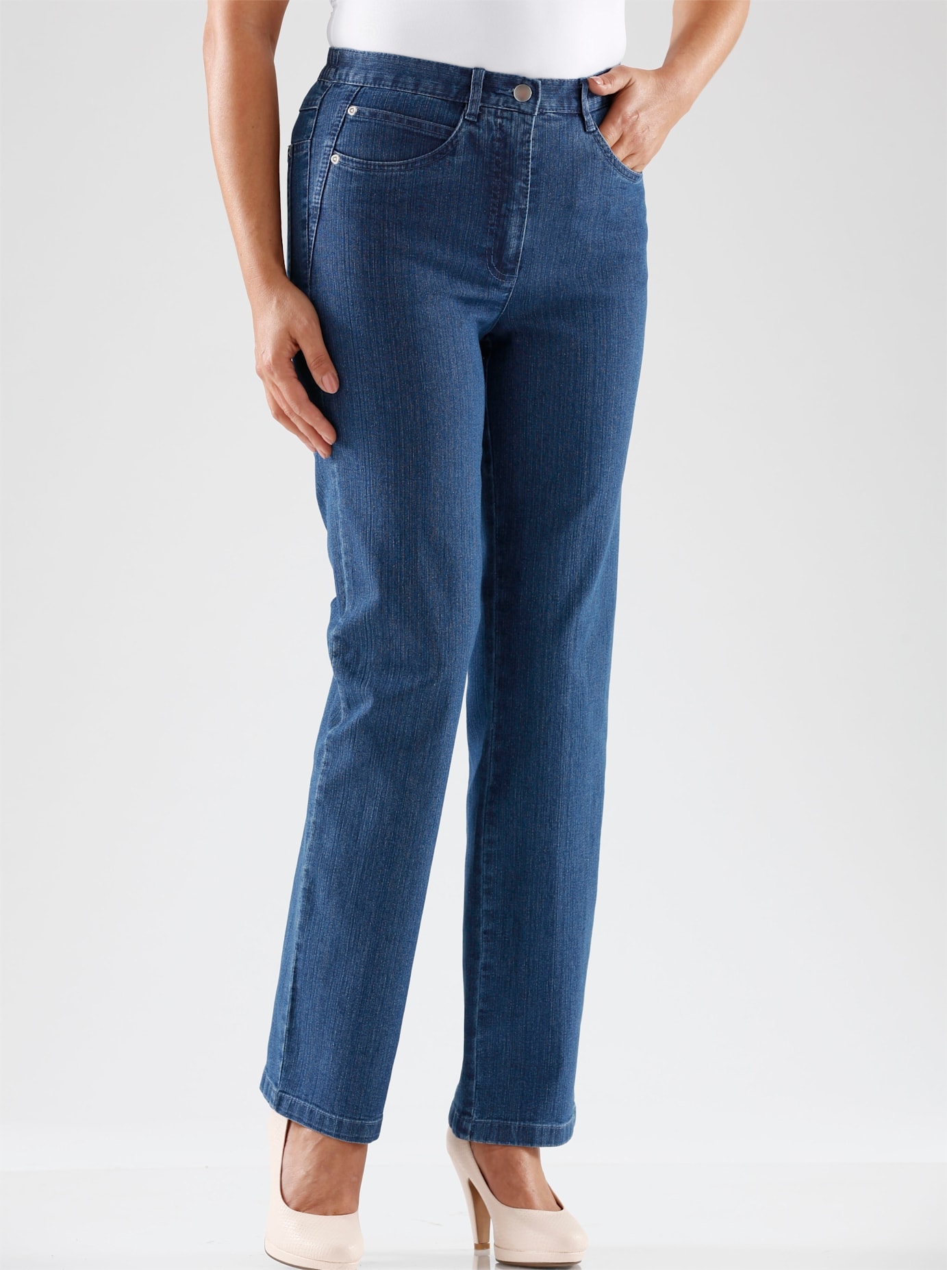 Casual Looks Dehnbund-Jeans 1 Stk. tlg. günstig online kaufen