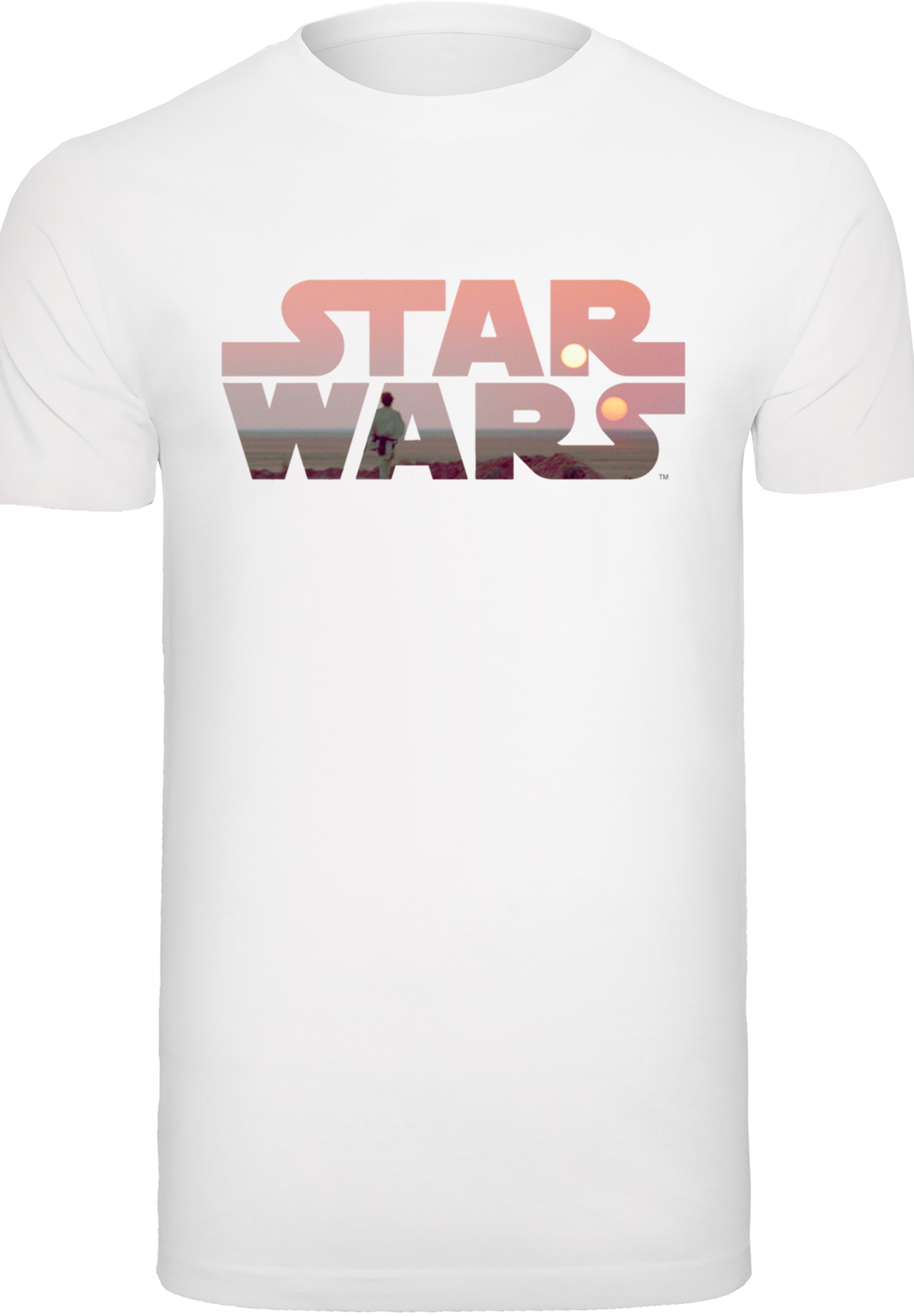 F4NT4STIC T-Shirt »Star Wars Tatooine Logo«, Print