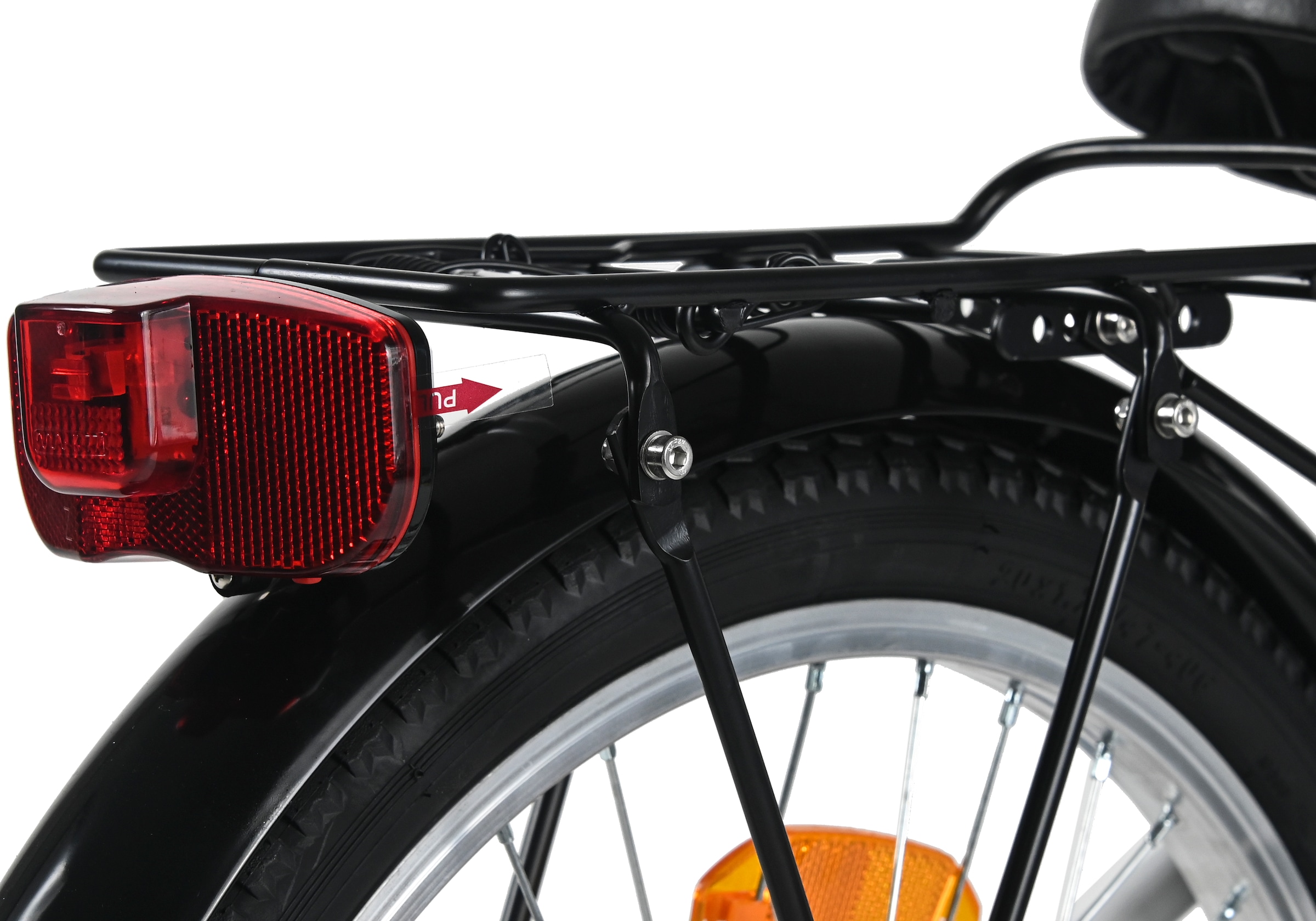 Dacapo Kinderfahrrad »20" Cindy Weiß 1 Gang RH 27 cm mit Beleuchtung - Ab 6 Jahre« 1 Gang ohne Schaltung