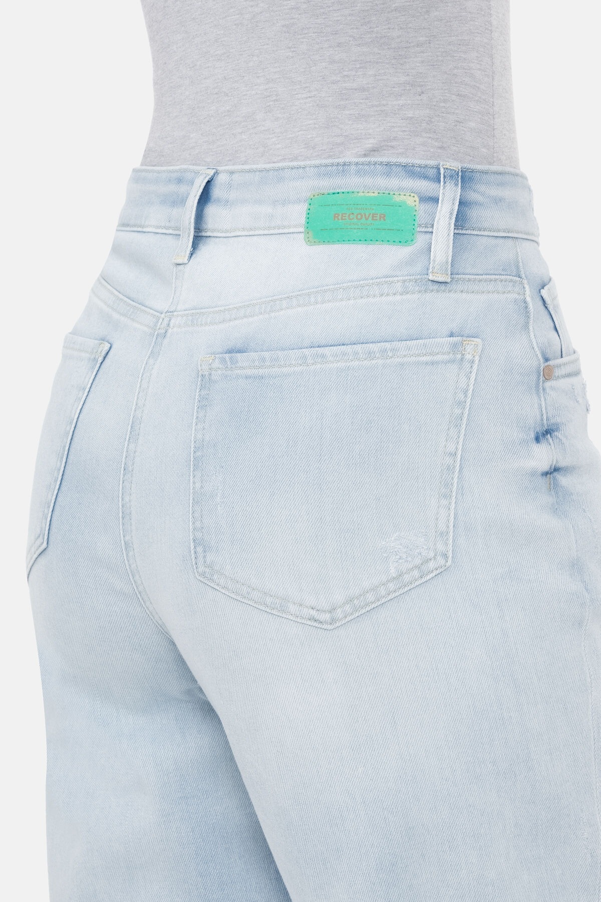 Recover Pants 5-Pocket-Jeans »Gianna«, mit diagonalem Verschluss