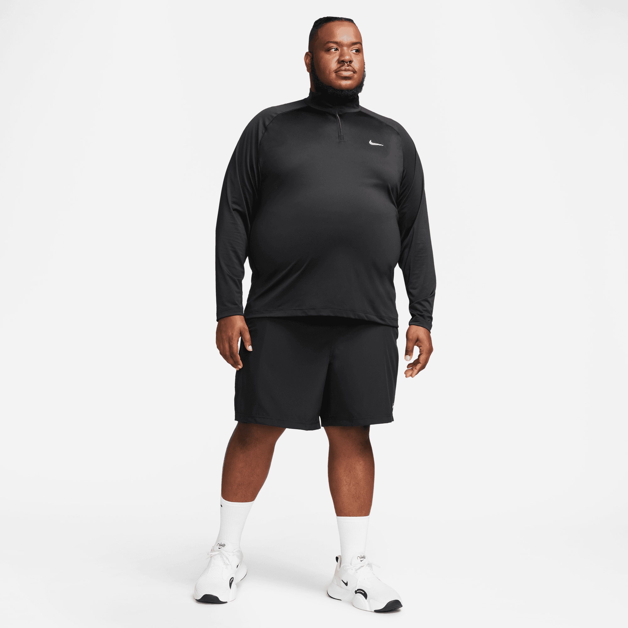 Nike Trainingsshirt »DRI-FIT READY MEN'S 1/-ZIP FITNESS TOP«