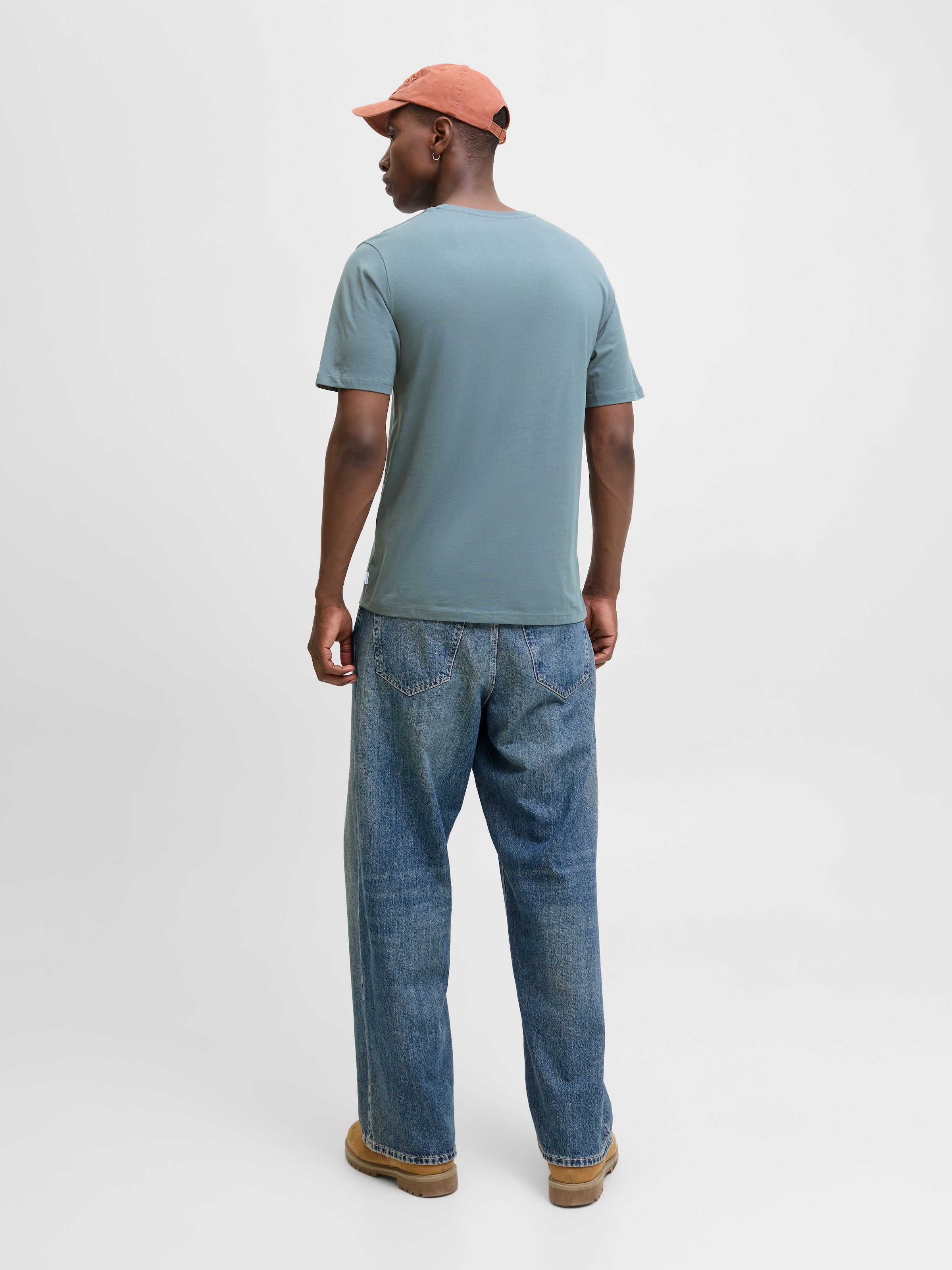 Jack & Jones Rundhalsshirt »JJEORGANIC BASIC TEE SS O-NECK NOOS«, mit Rundhalsausschnitt