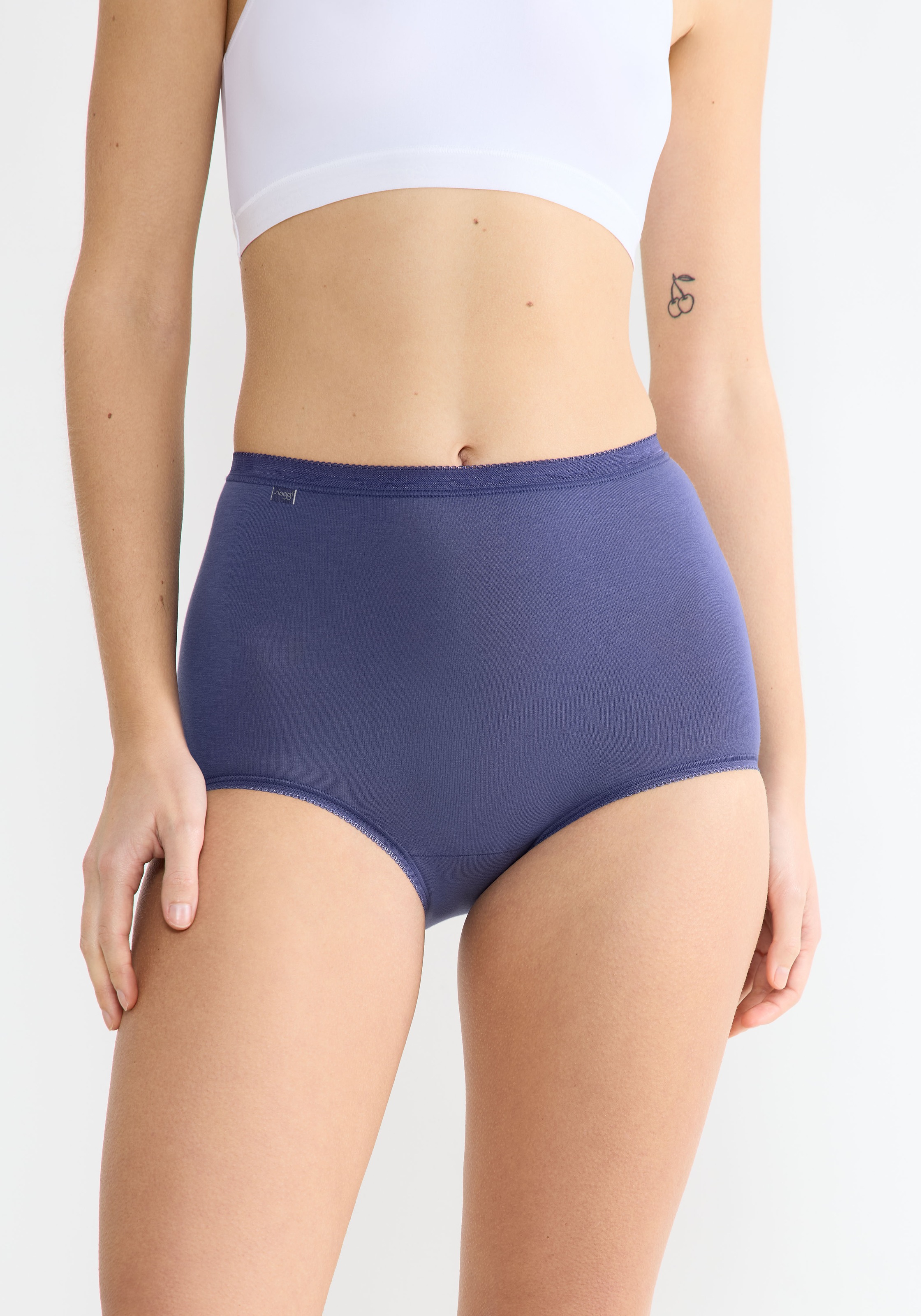 sloggi Maxislip "Basic+", (4er Pack), Baumwollmischung, weiche Nähte, hohe günstig online kaufen