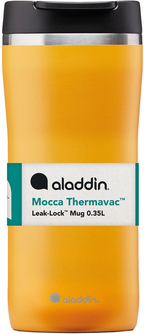 aladdin Coffee-to-go-Becher »Barista Mocca«, 2,5 Stunden heiß & 4,5 Stunden kalt, auslaufsicher, 350 ml