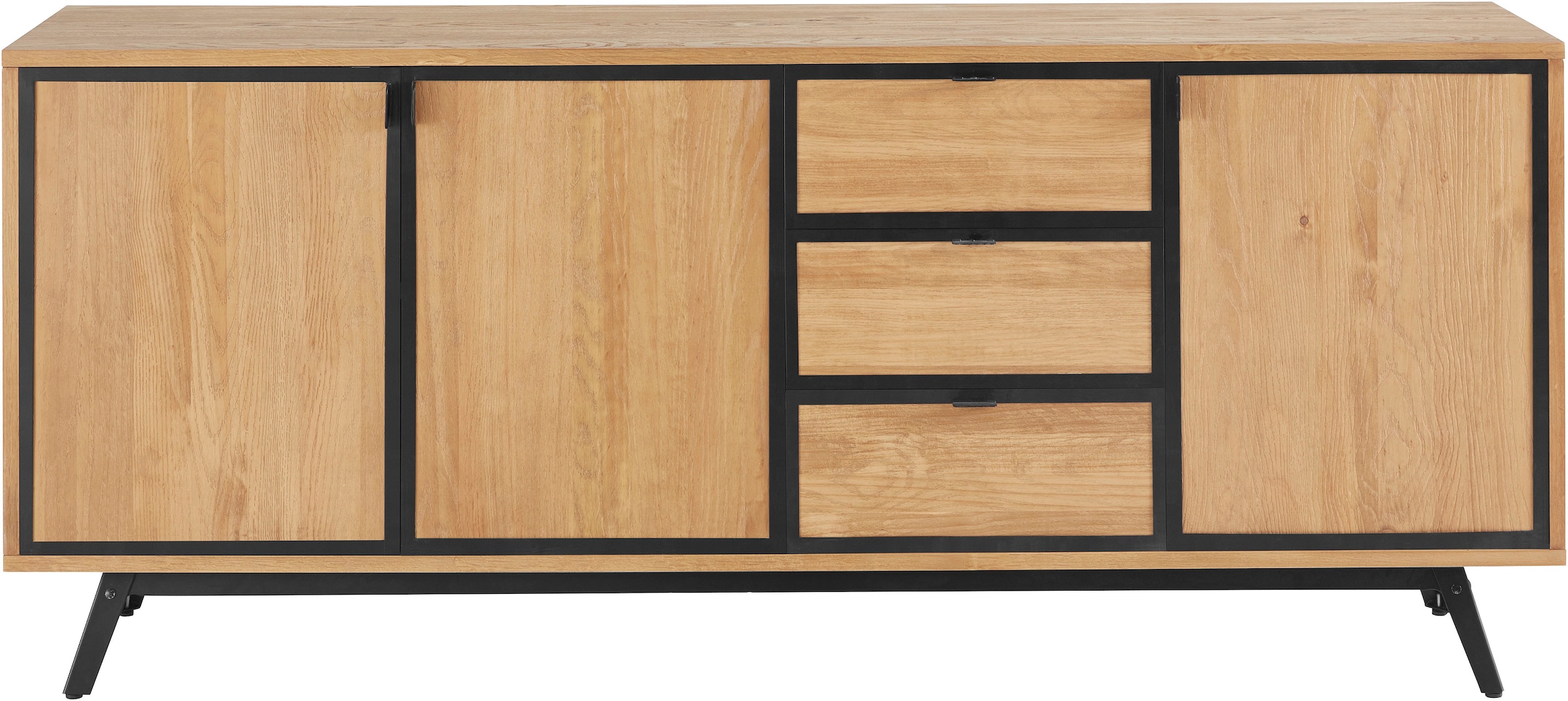 INOSIGN Sideboard »Malu«, mit besonderem Magnetverschluß an den Türen, aus massivem Kiefernholz