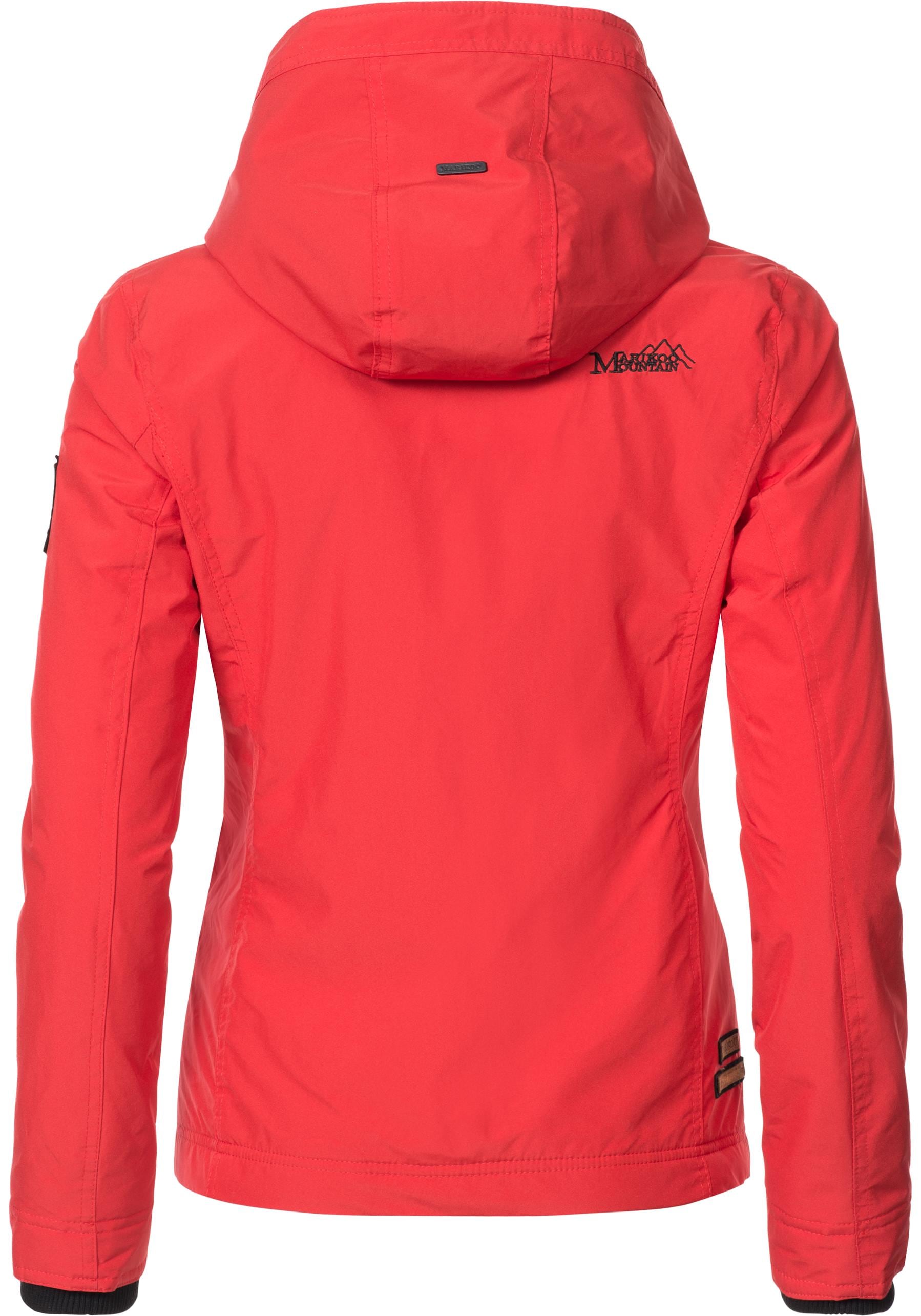 Marikoo Outdoorjacke »Erdbeere«, mit Kapuze, sportliche Funktionsjacke mit Kapuze