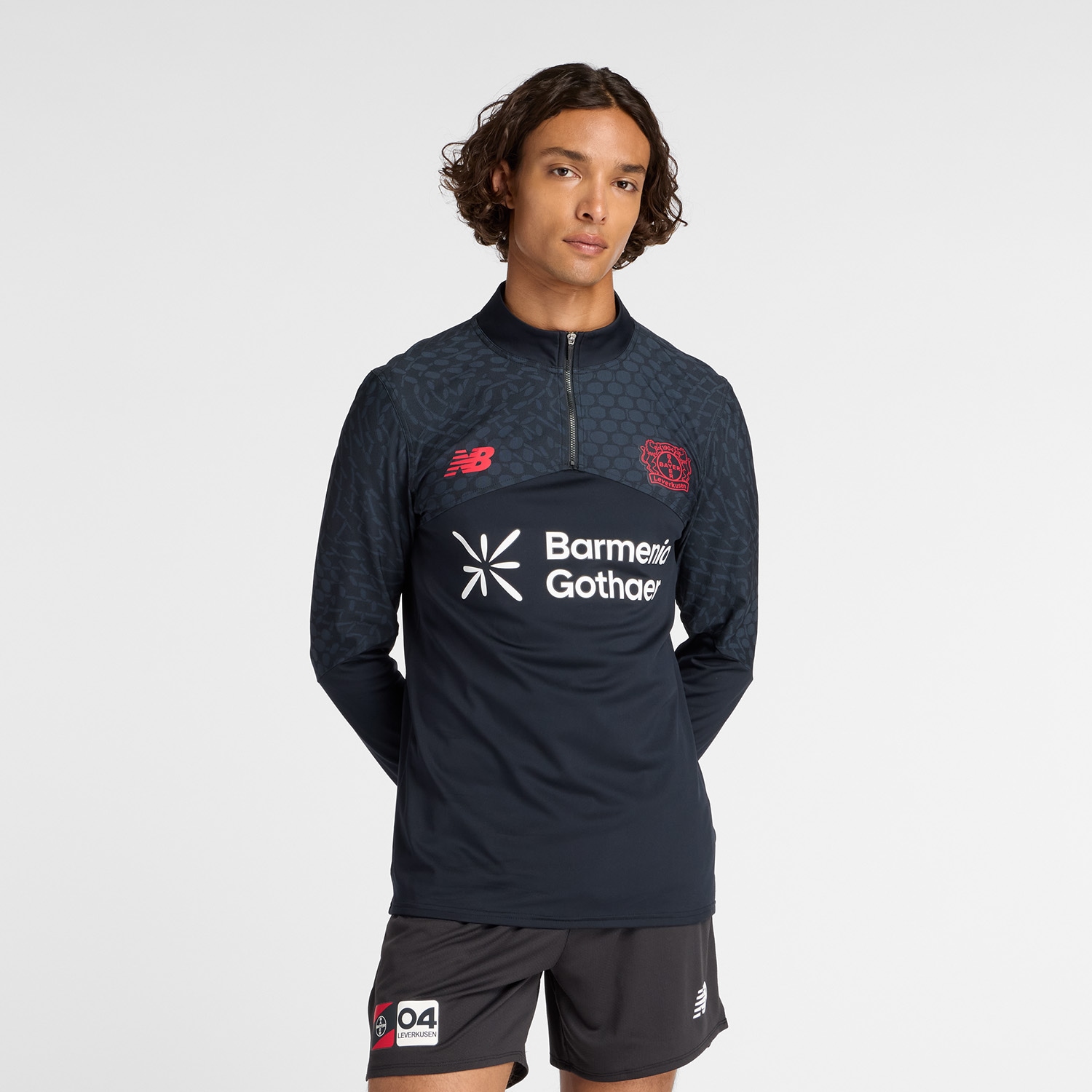 New Balance Trainingsshirt "BAYER 04 LEVERKUSEN MIDLAYER" günstig online kaufen