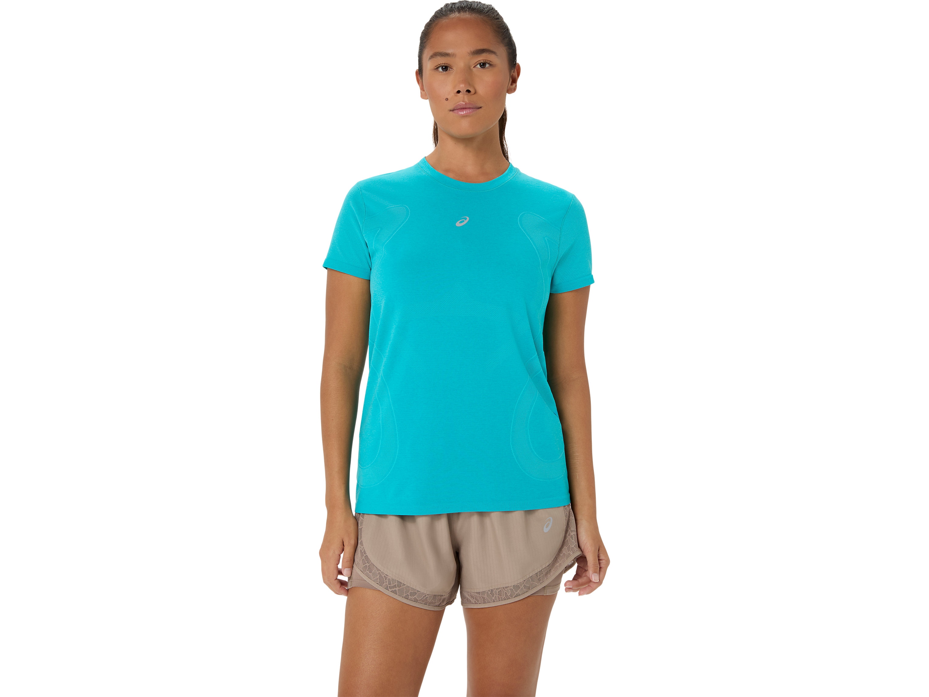 Asics Laufshirt "ROAD SEAMLESS SS TOP" ACTIBREEZE™ Technologie, Atmungsaktiv, Reflektierend