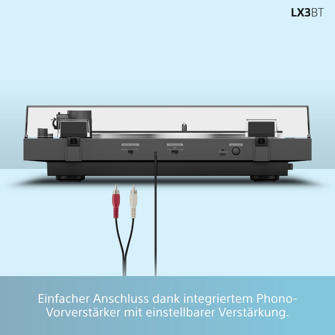 Sony Plattenspieler »PS-LX3BT«