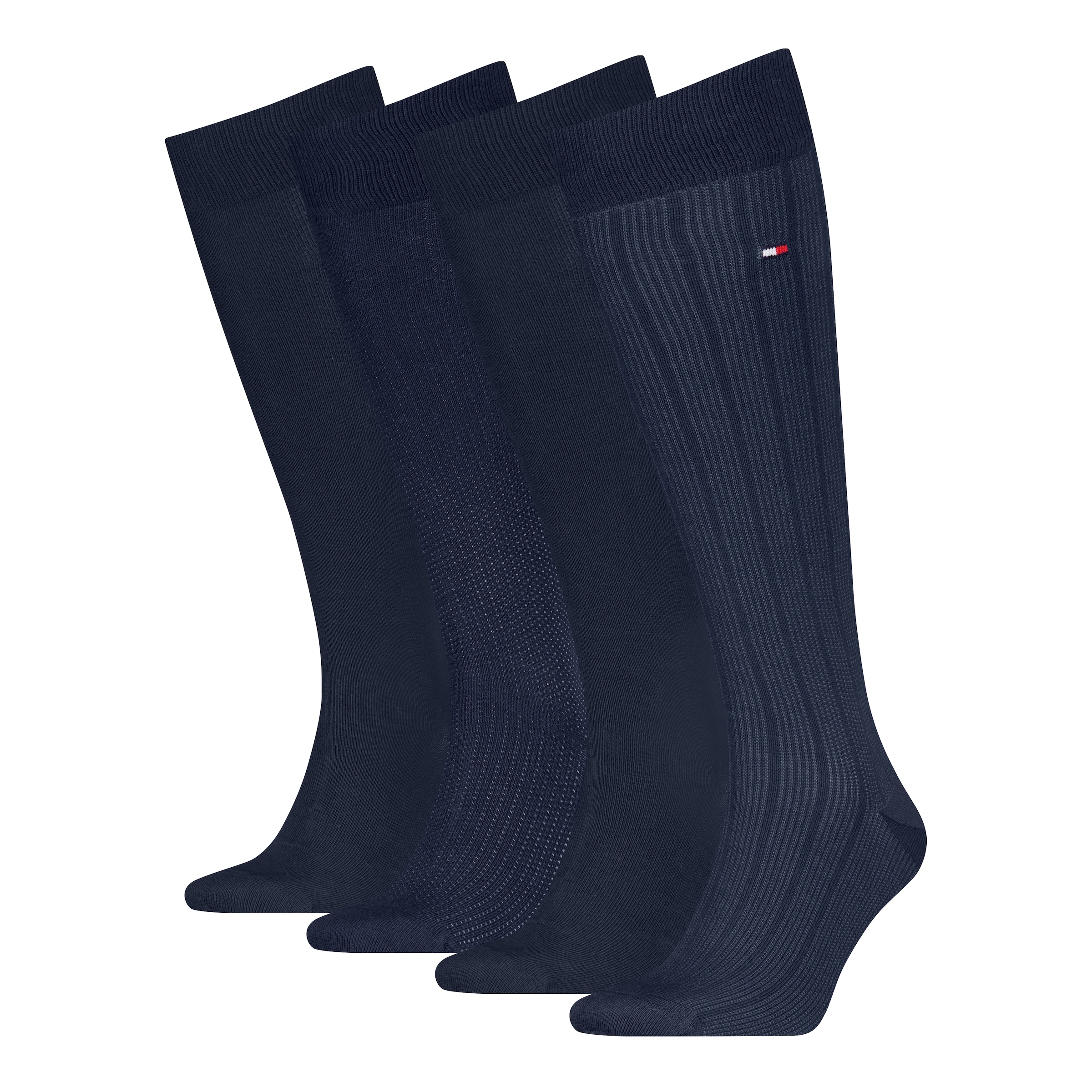 Tommy Hilfiger Kniestrümpfe "TH MEN KNEEHIGH 4P TIN GIFTBOX", (4er Pack) günstig online kaufen