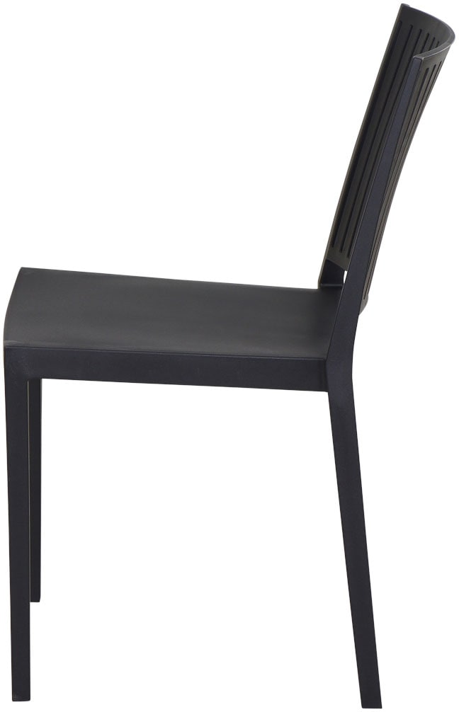 Siena Garden Gartensessel »Lane 2er Set Stapelstuhl anthrazit« Set, 2 Stk. tlg. Gestell, Polypropylen/Glasfaser