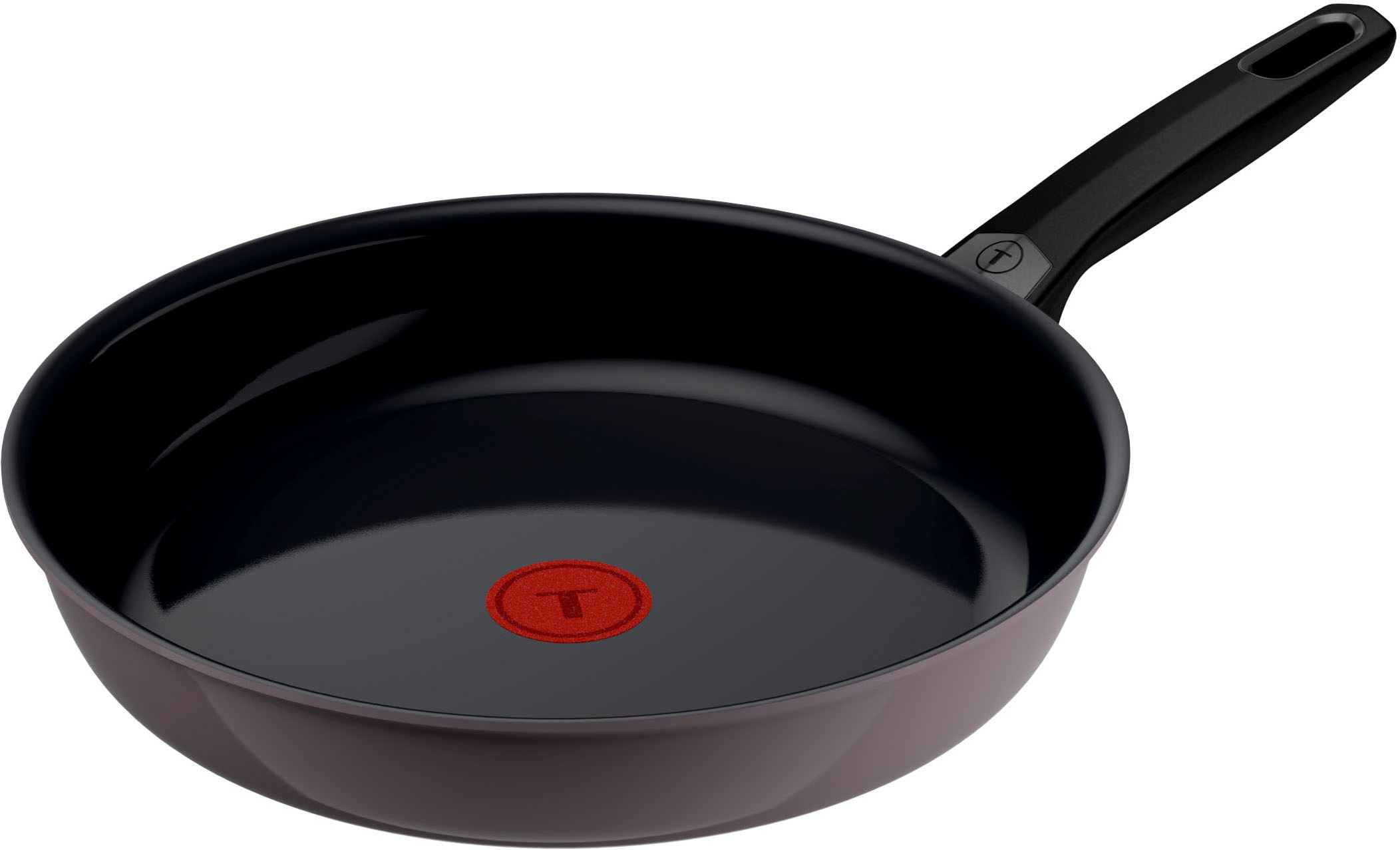 Tefal Bratpfanne "Ceramic Control Grey" Aluminium 1 tlg. Keramikbeschichtung, Induktion, Thermo-Signal Temperaturanzeiger