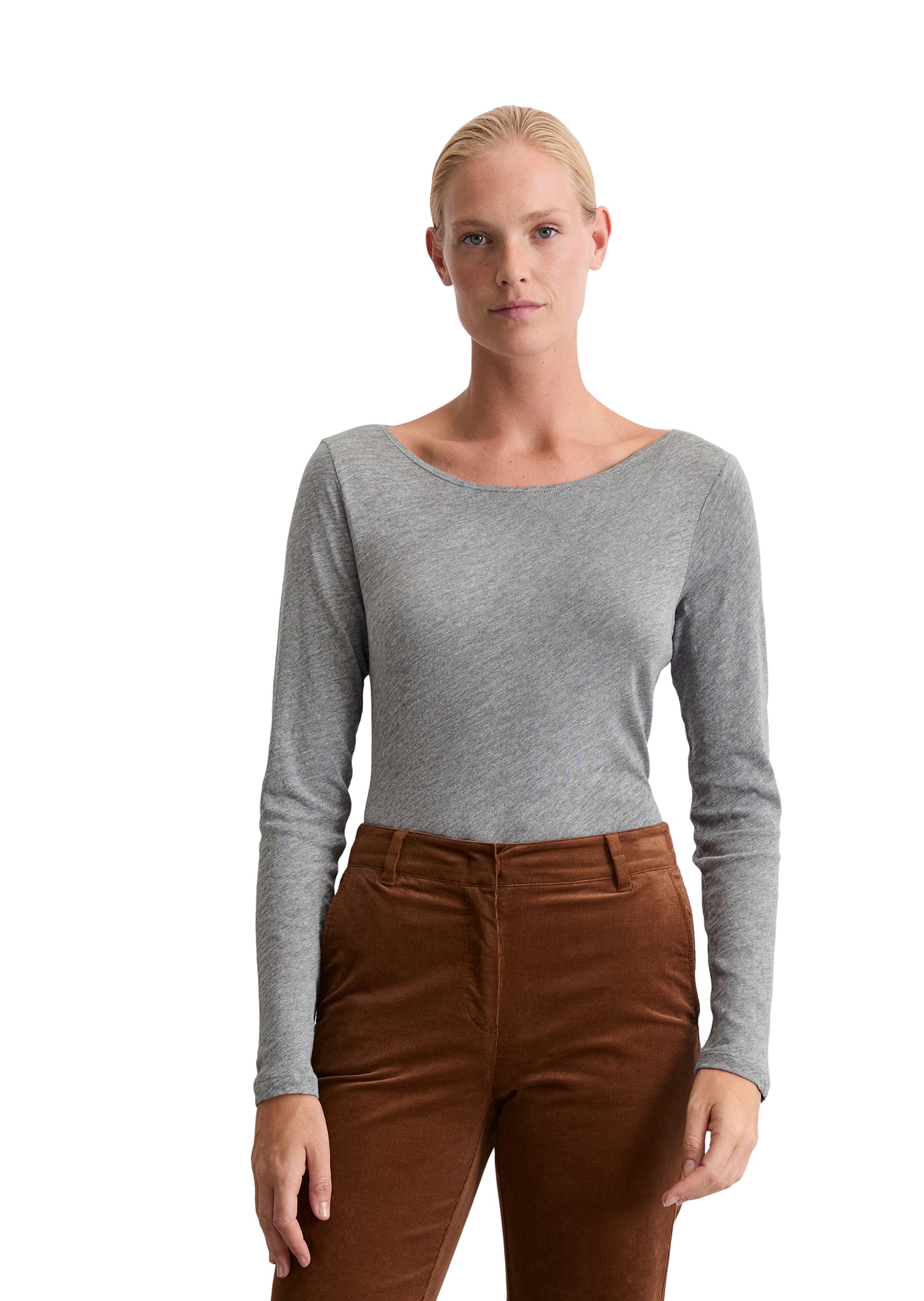 Marc OPolo Langarmshirt "aus Organic Cotton-Qualität" günstig online kaufen