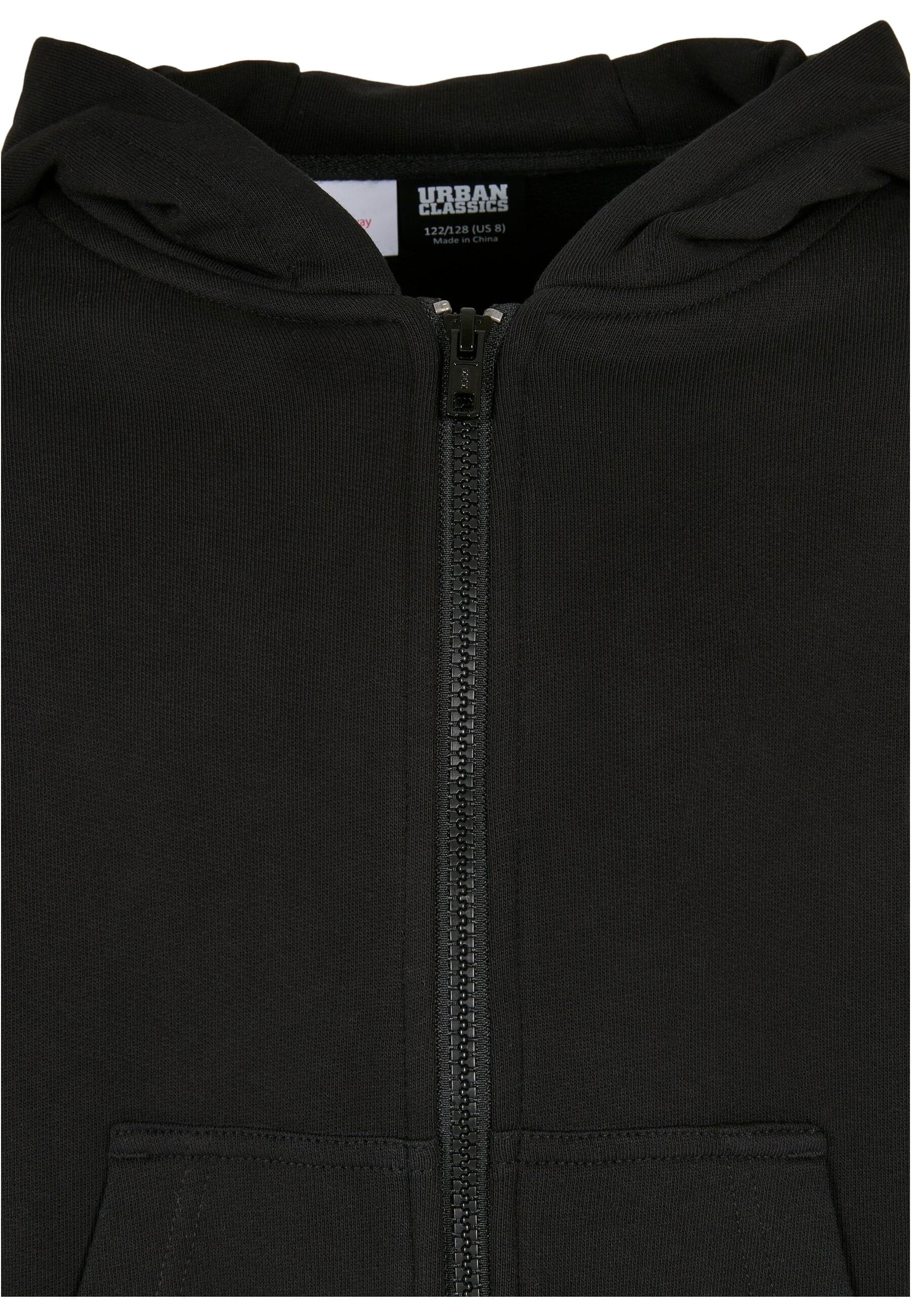 URBAN CLASSICS Kapuzensweatshirt »Urban Classics Damen Girls Organic Terry Zip Hoody«, (1 tlg.)