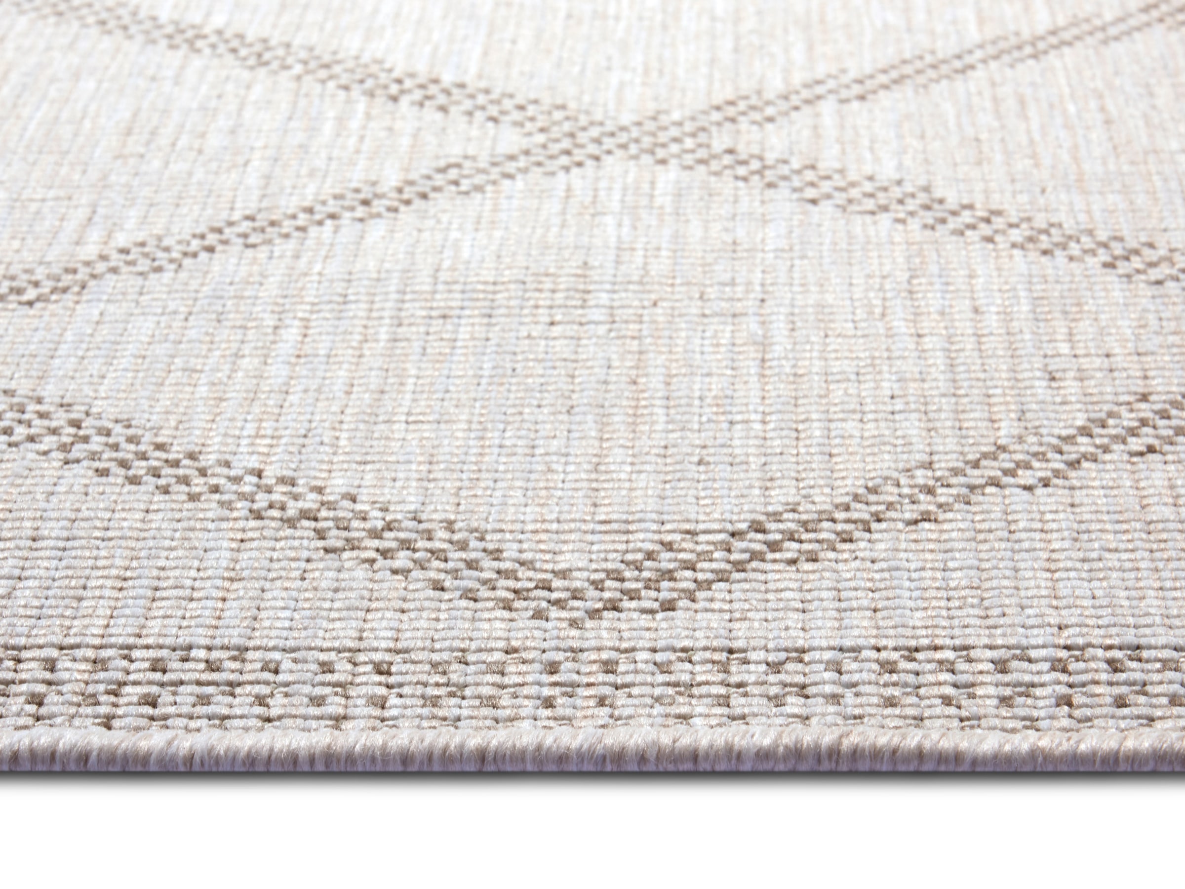 NORTHRUGS Teppich »Corsica Wendeteppich«, rechteckig, 5 mm Höhe, In-& Outdoor, Wetterfest, Balkon, Läufer, Wohnzimmer, Wasserfest