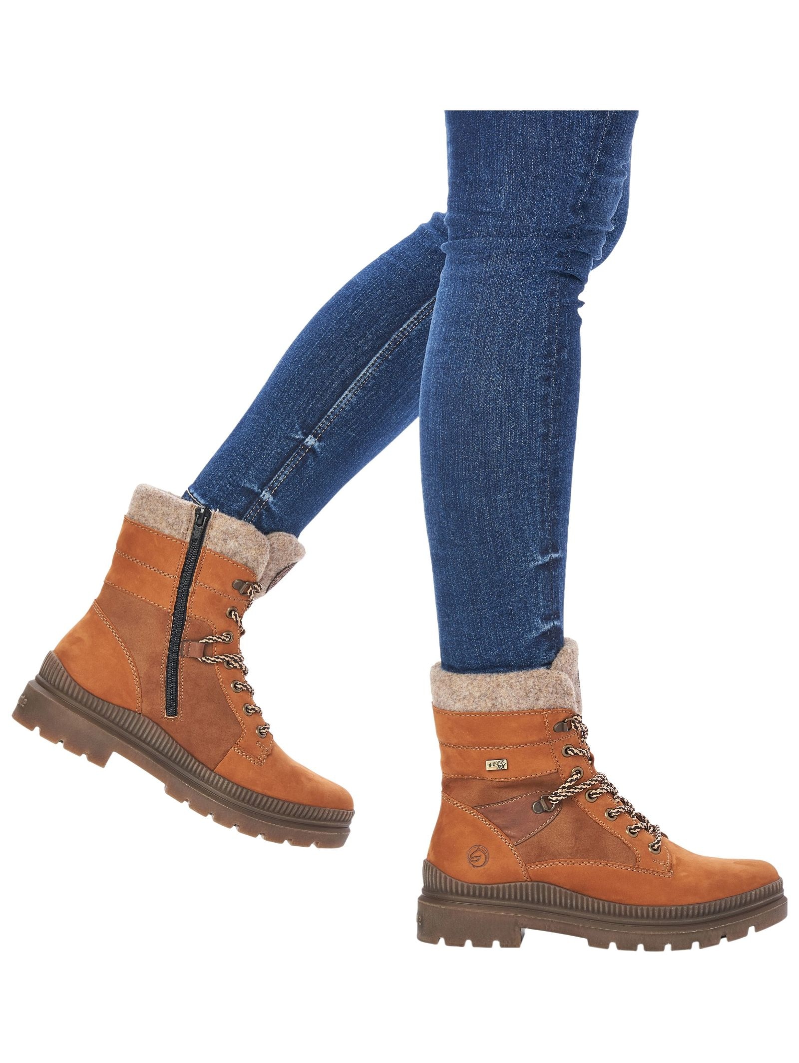 Remonte Schnürstiefelette »Remonte Stiefelette Leder«