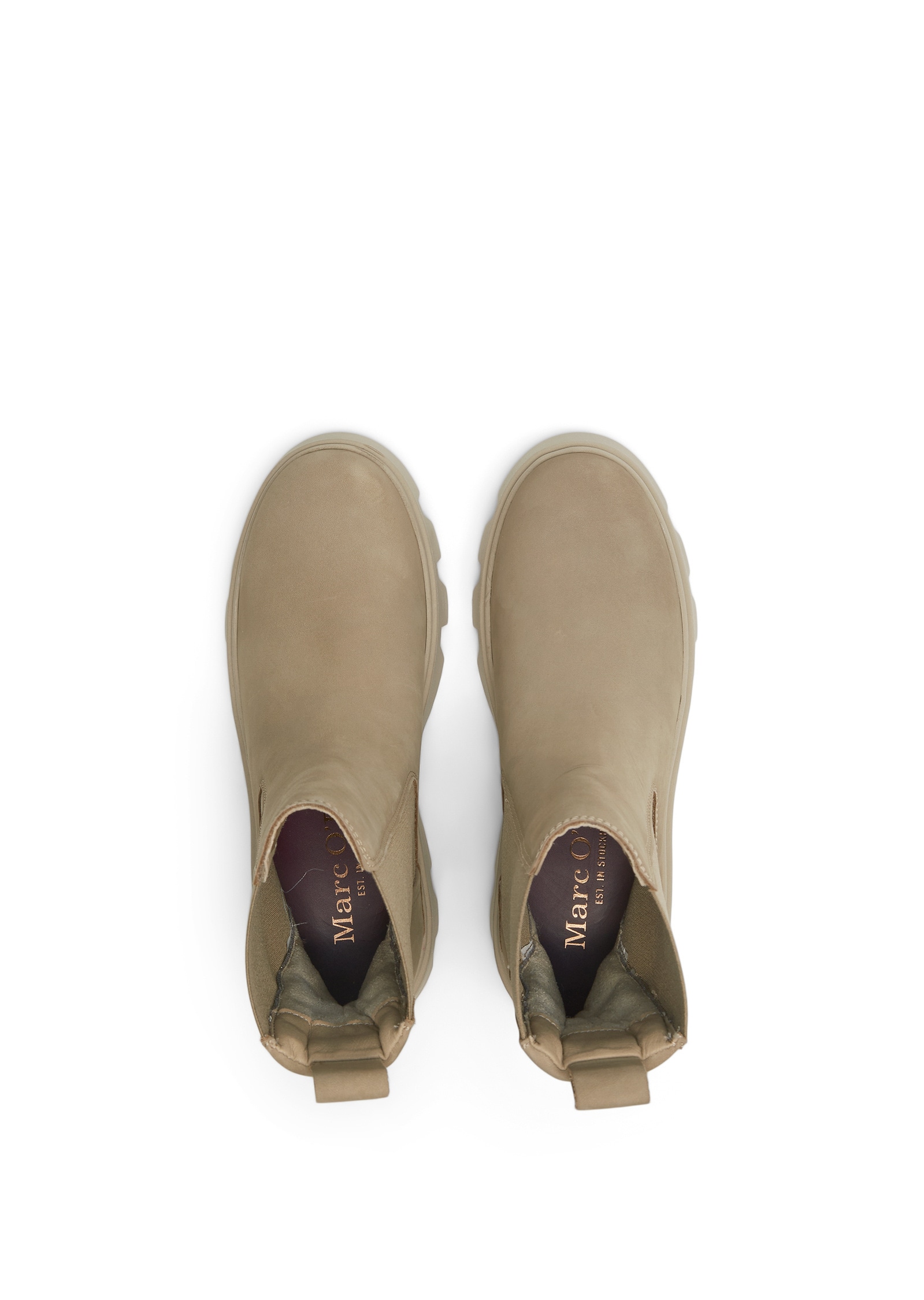 Marc O'Polo Chelseaboots »aus feinem Nubukleder«