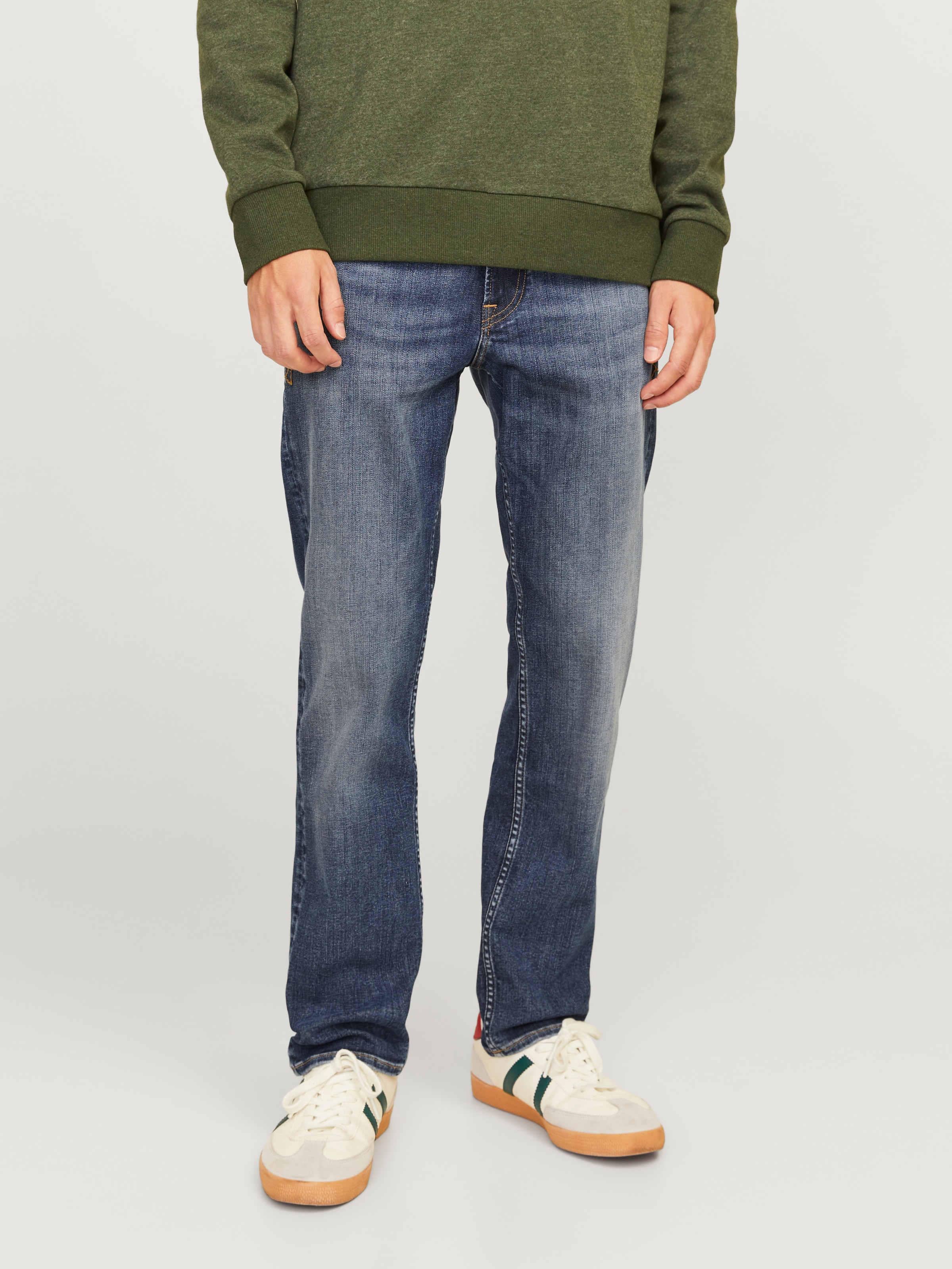 Jack & Jones Regular-fit-Jeans "JJICLARK JJVINTAGE CB 05" günstig online kaufen