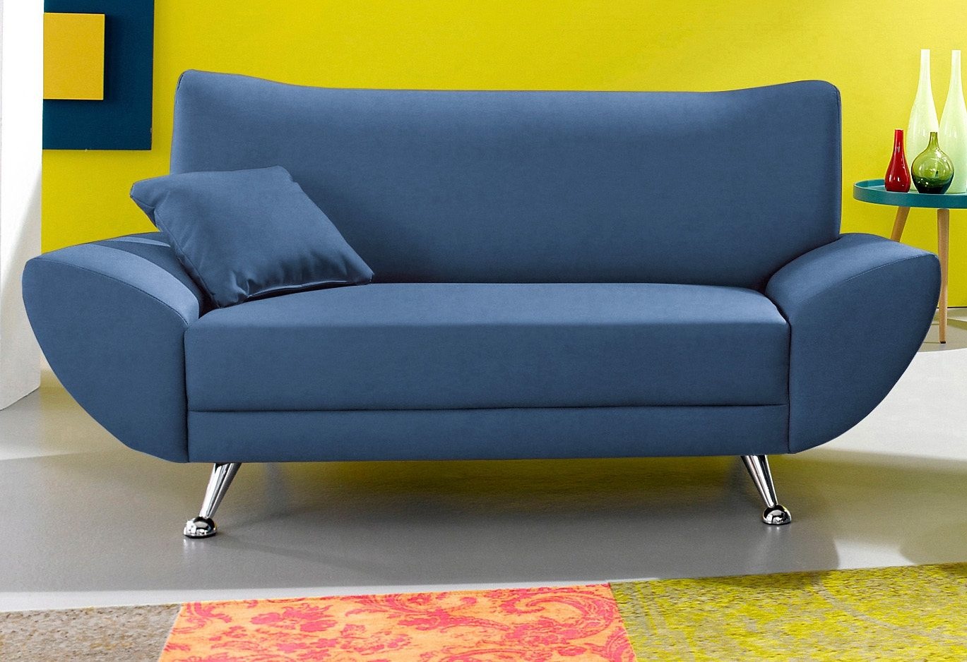 Thumbnail - Home affaire 2-Sitzer "Saltare, elegant und komfortabel, toller Designfuß"