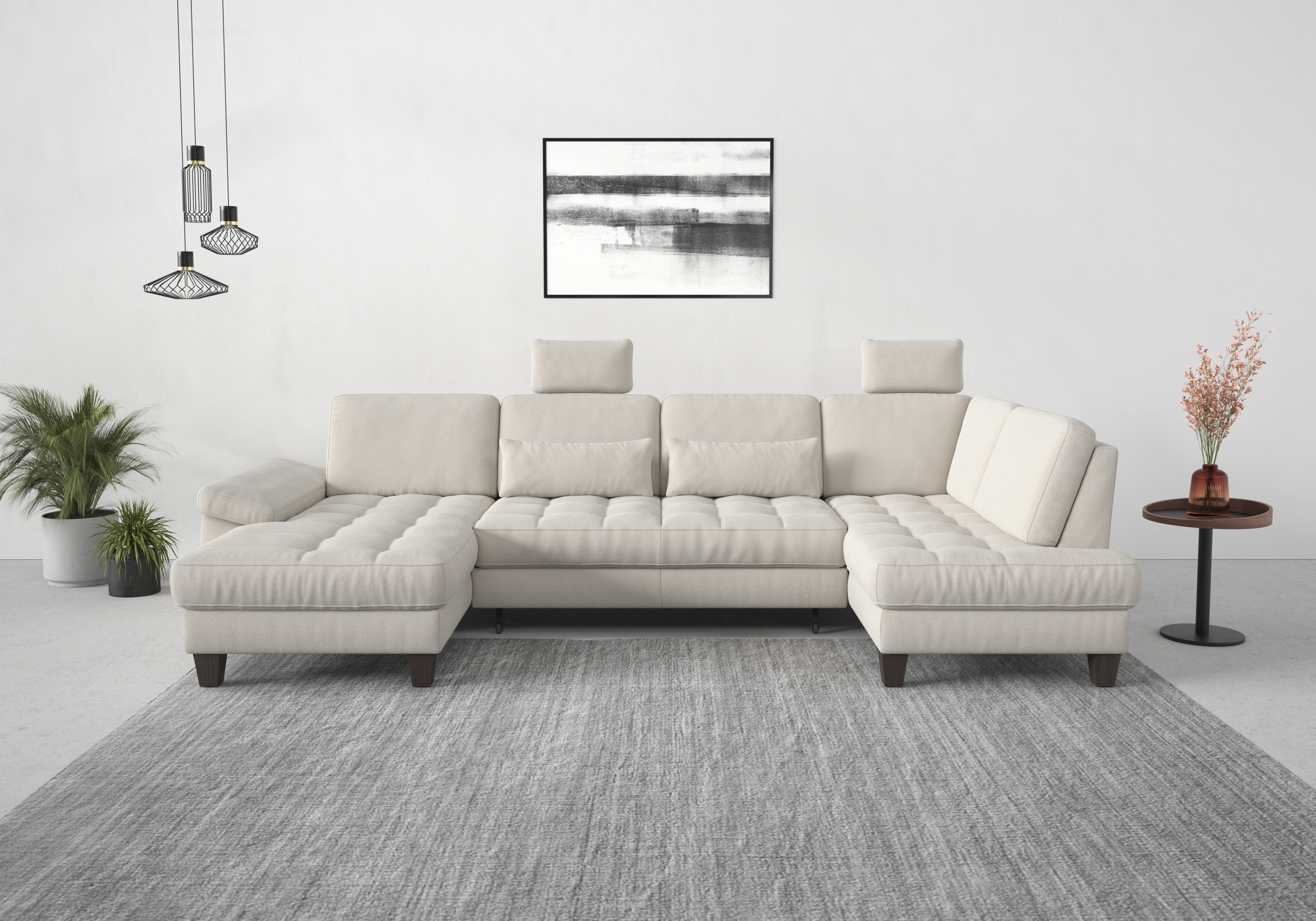 Thumbnail - sit&more Wohnlandschaft "Westham U-Form" wahlweise mit Bettfunktion, Bettkasten, Sitztiefenverstellung