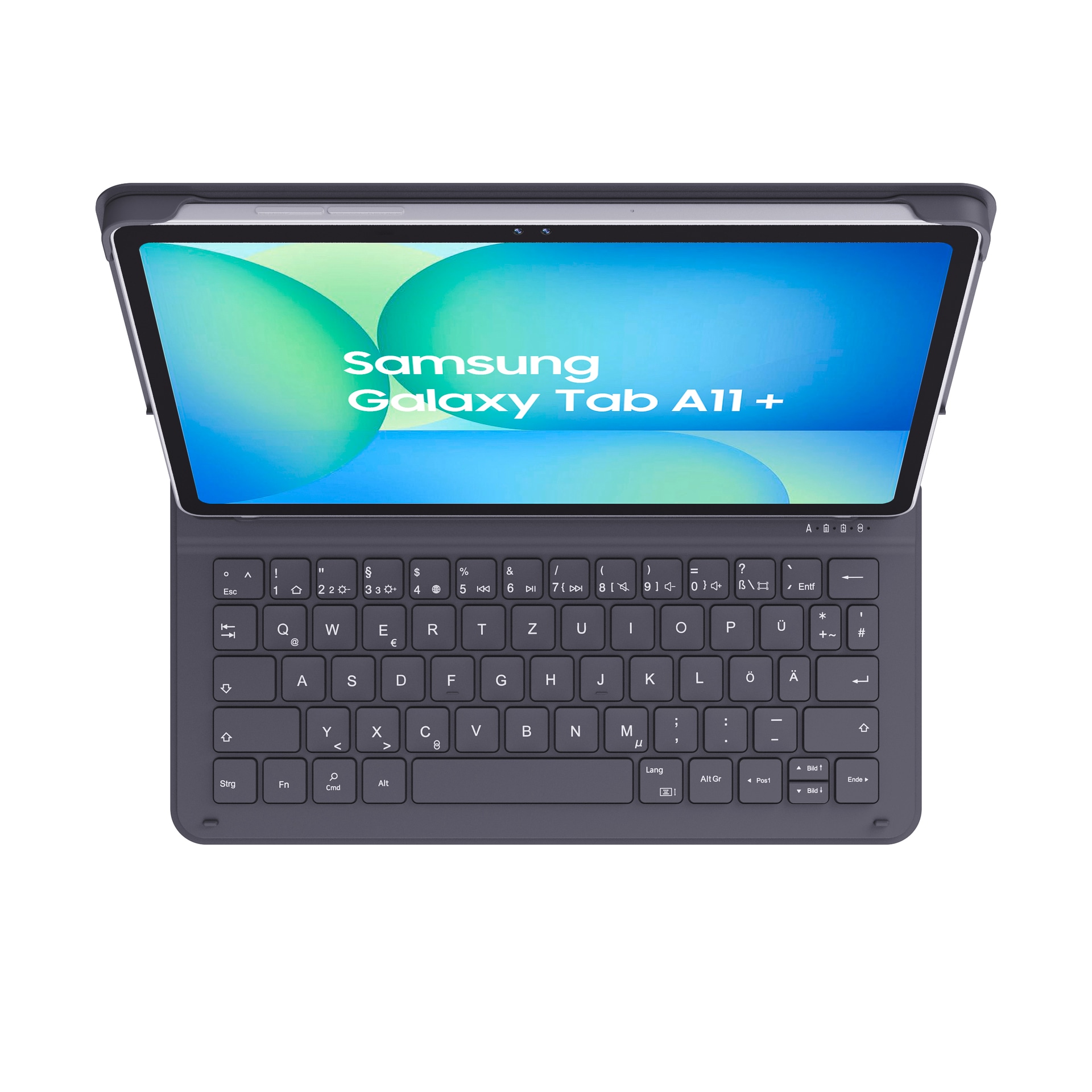 Samsung Tablet-Tastatur »Designed für Samsung DK Bluetooth Keyboard Cover für Galaxy Tab A11+« (USB-Anschluss)