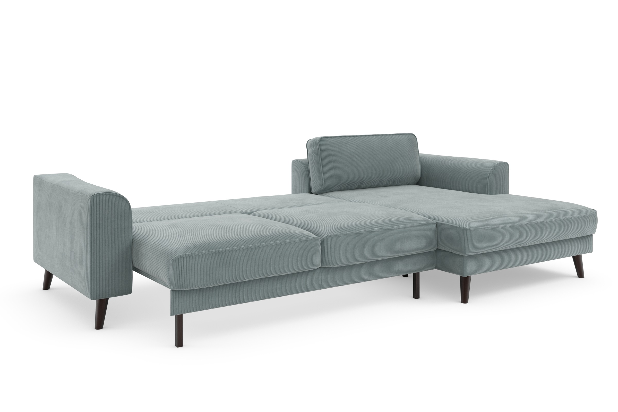 TRENDMANUFAKTUR Ecksofa »Lumber Jack, elegantes Designsofa, zeitlos modern, hoher Sitzkomfort«, wahlweise mit Bettfunktion u. Bettkasten, L-Form