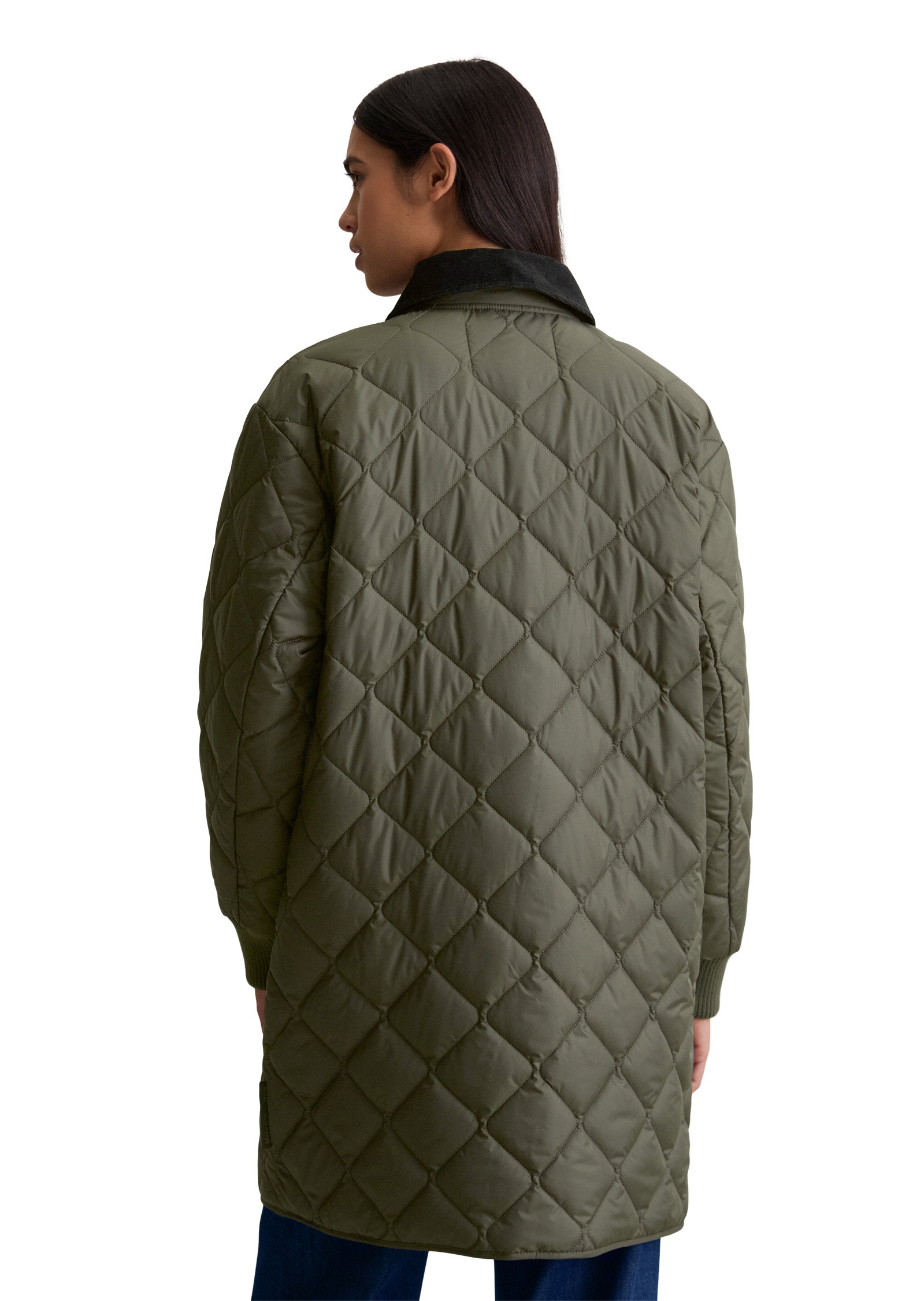 Marc O'Polo DENIM Steppmantel »aus recyceltem Polyester«