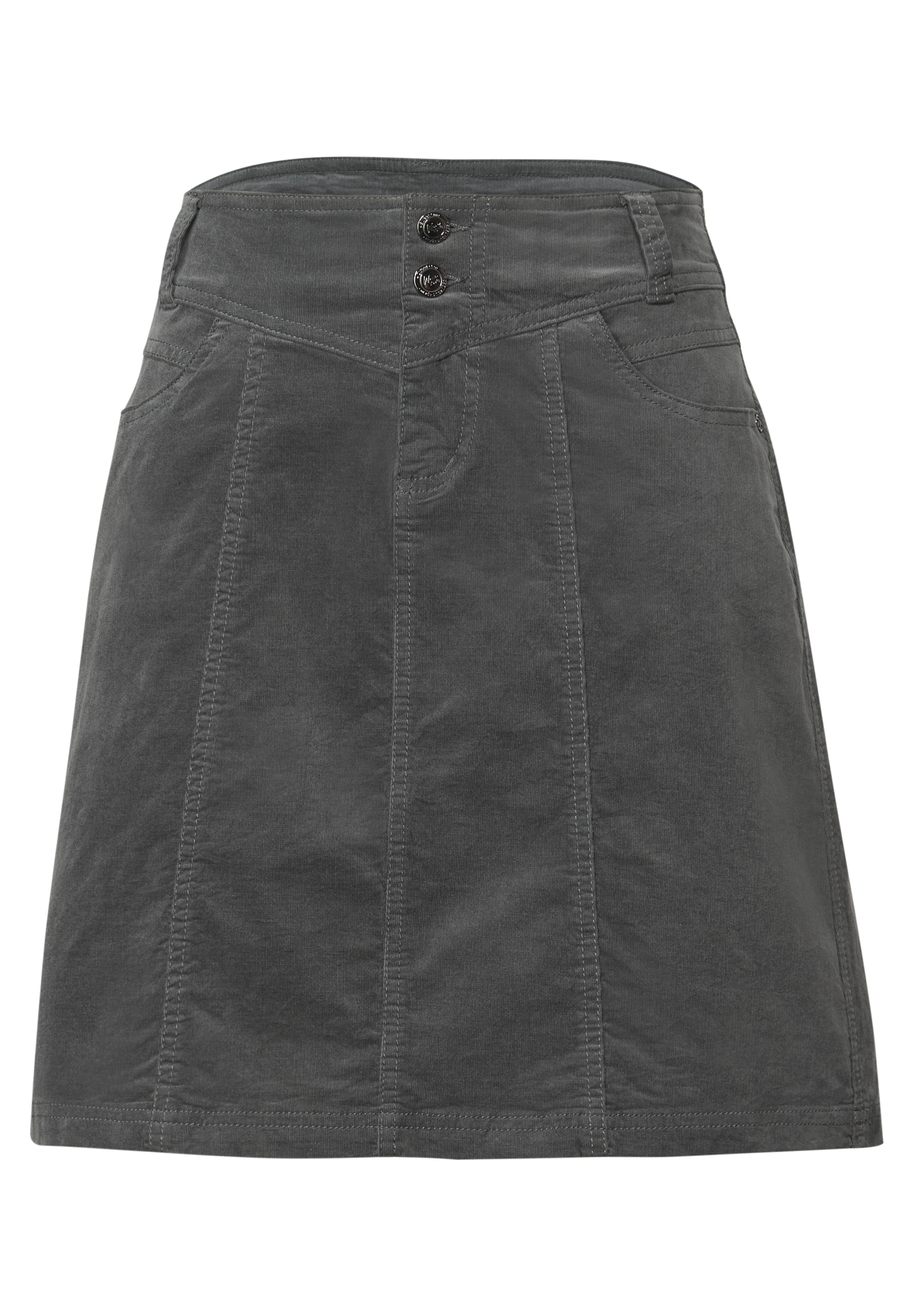 STREET ONE Minirock, aus Baumwolle mit Stretchanteil