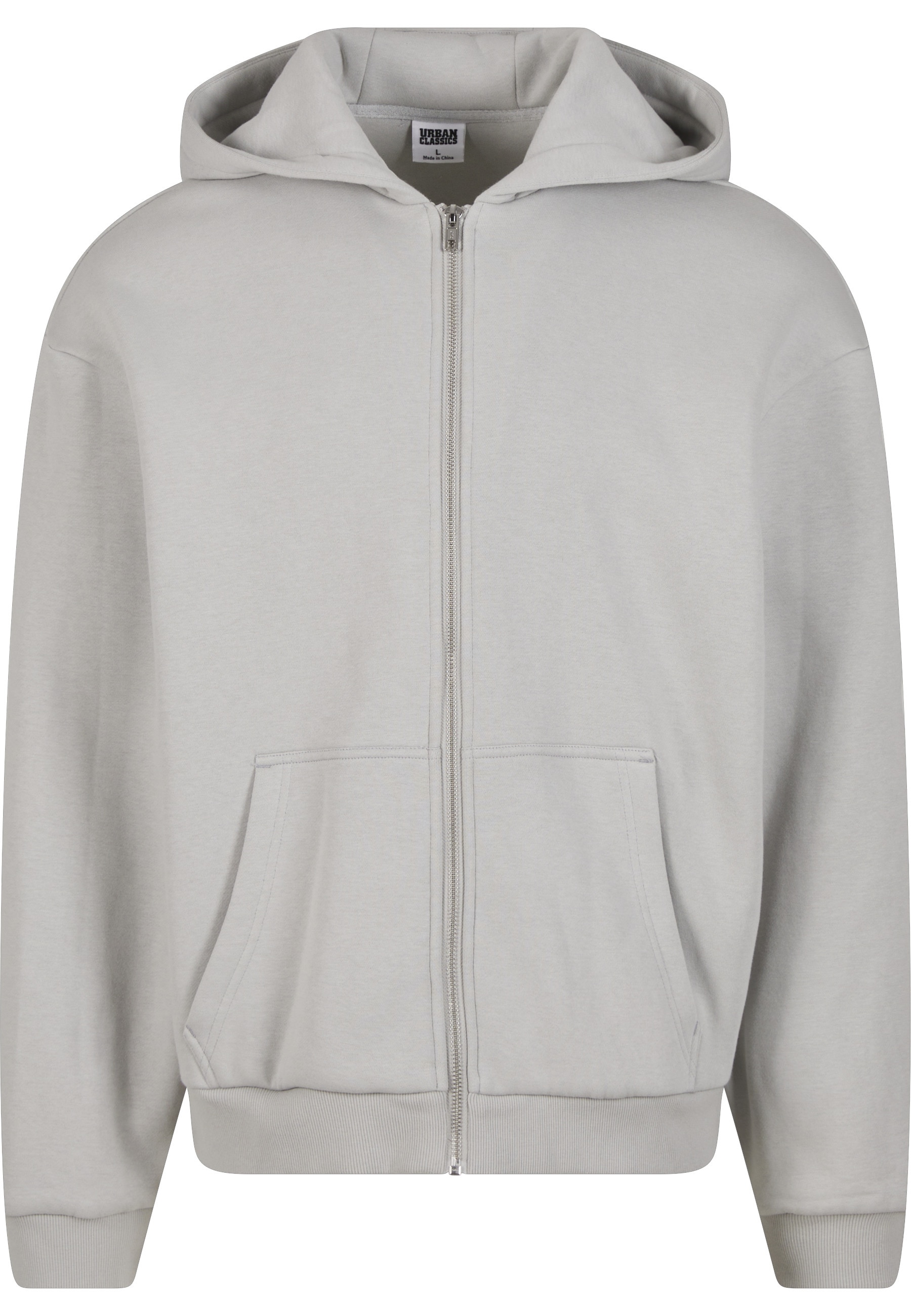 URBAN CLASSICS Strickpullover "Urban Classics Fluffy Zip Cardigan" 1 tlg. günstig online kaufen